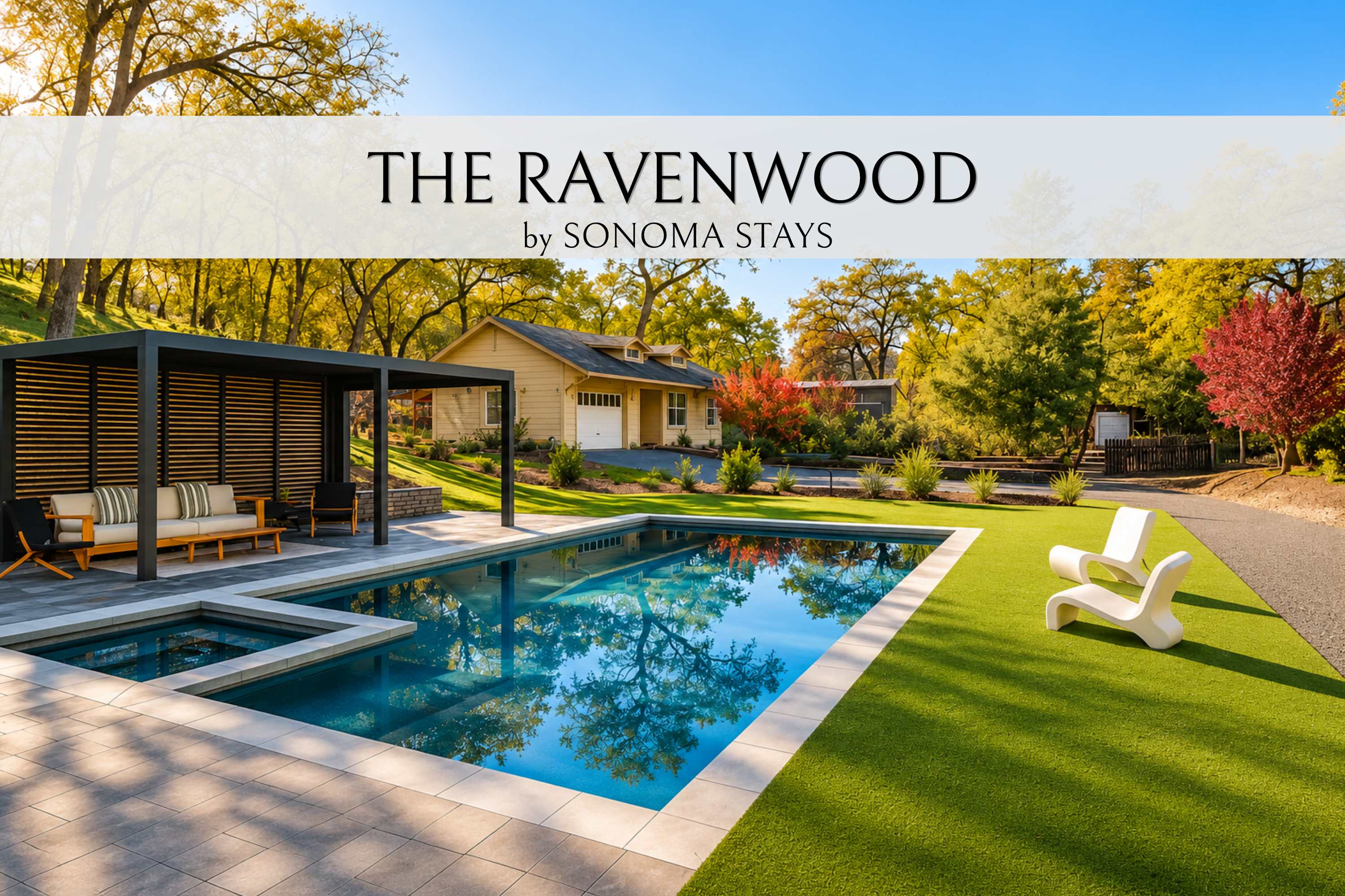 Ravenwood Paradise: Private Pool and Hot Tub — Glen Ellen, CA — vacation rental