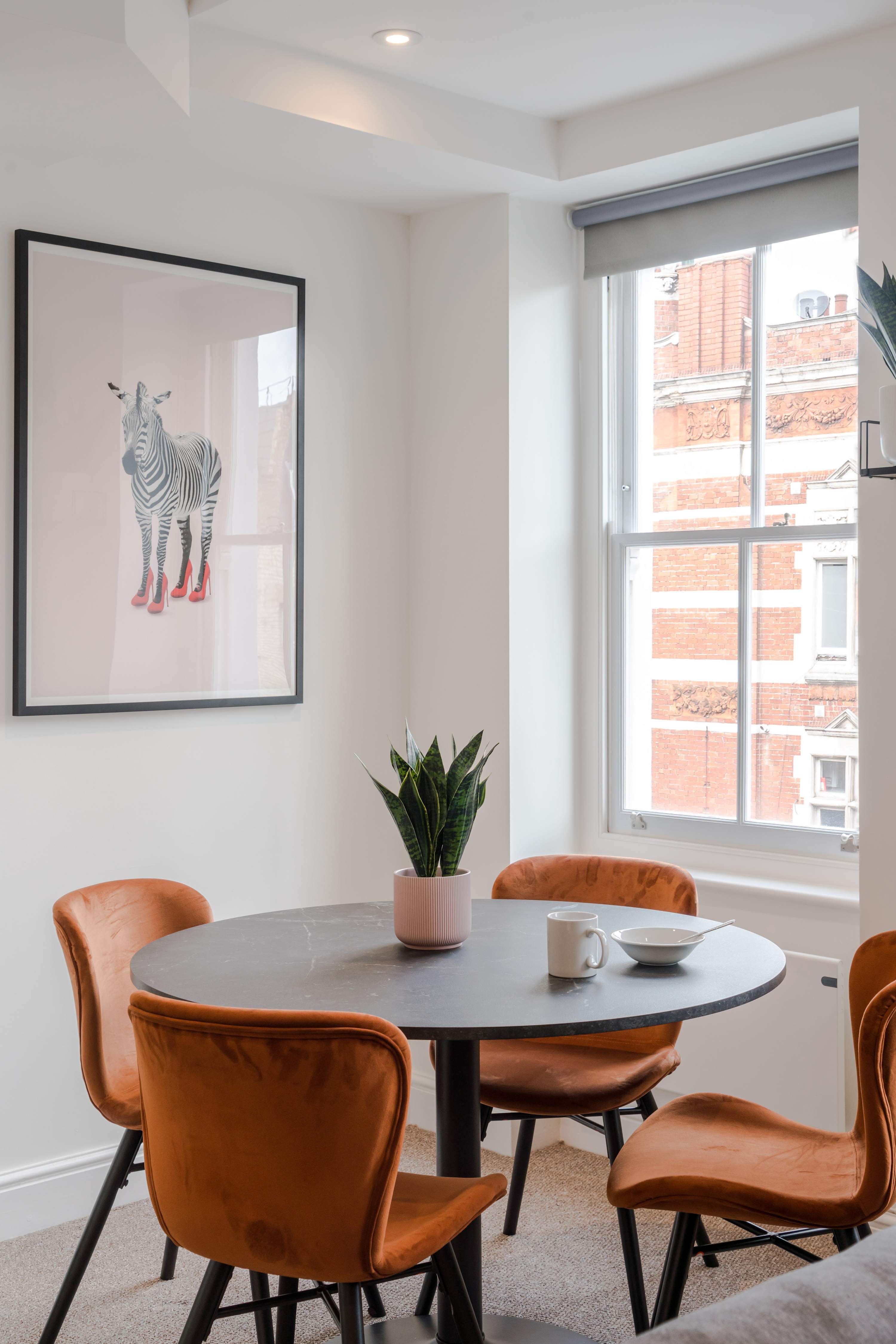 1-Bed Fitzrovia Flat · West End · Sleeps 4 in Foley Street, Apartment 3 W1W 7TJ - Property image 9 - VivreStays