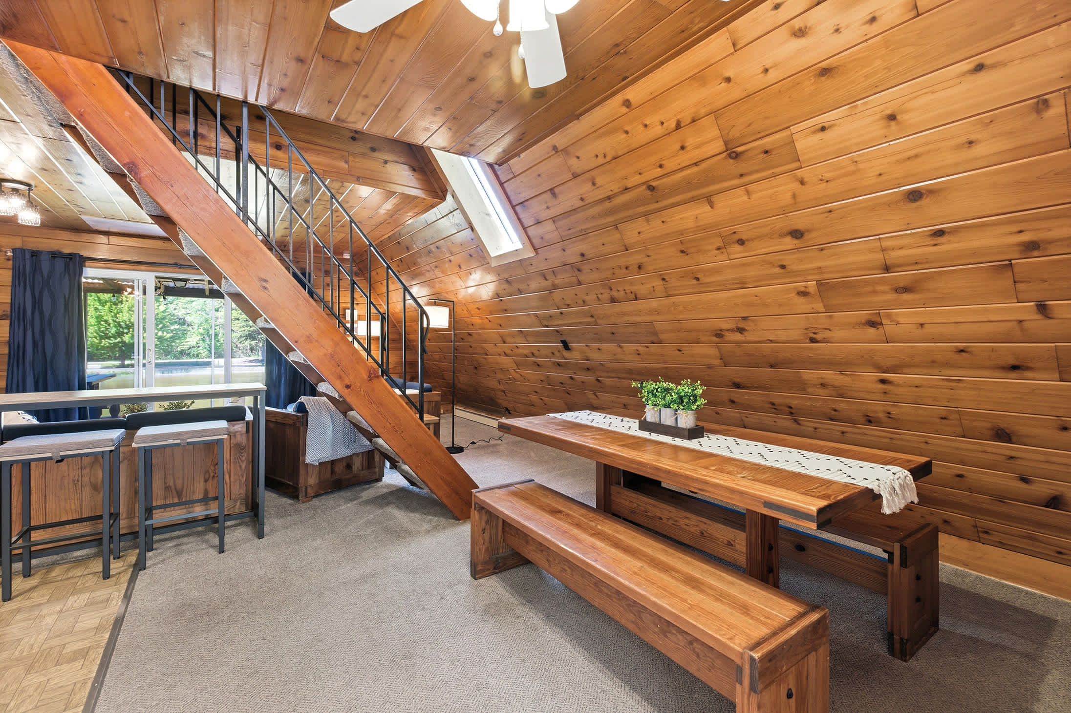 Dining area adjacent to the kitchen for seamless mealtimes.