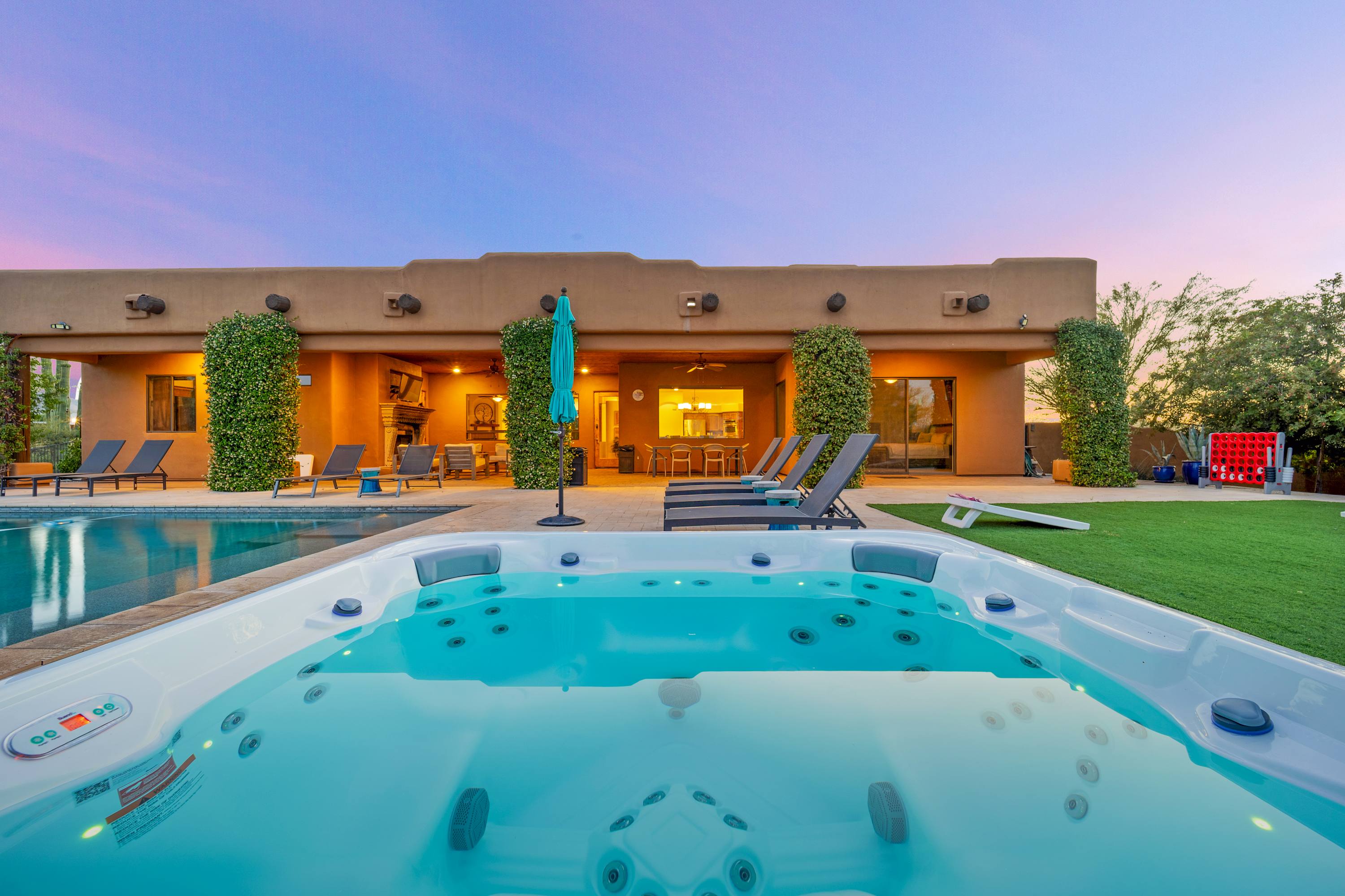 Pinnacle Peak Villa | Pool, Spa & Putting Green — Scottsdale, AZ — vacation rental