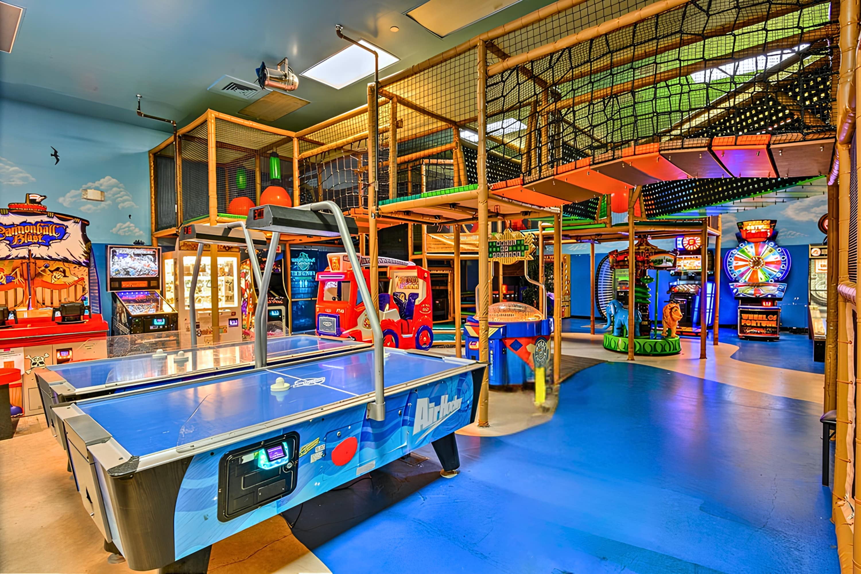 Take a break and enjoy the arcade games during your stay