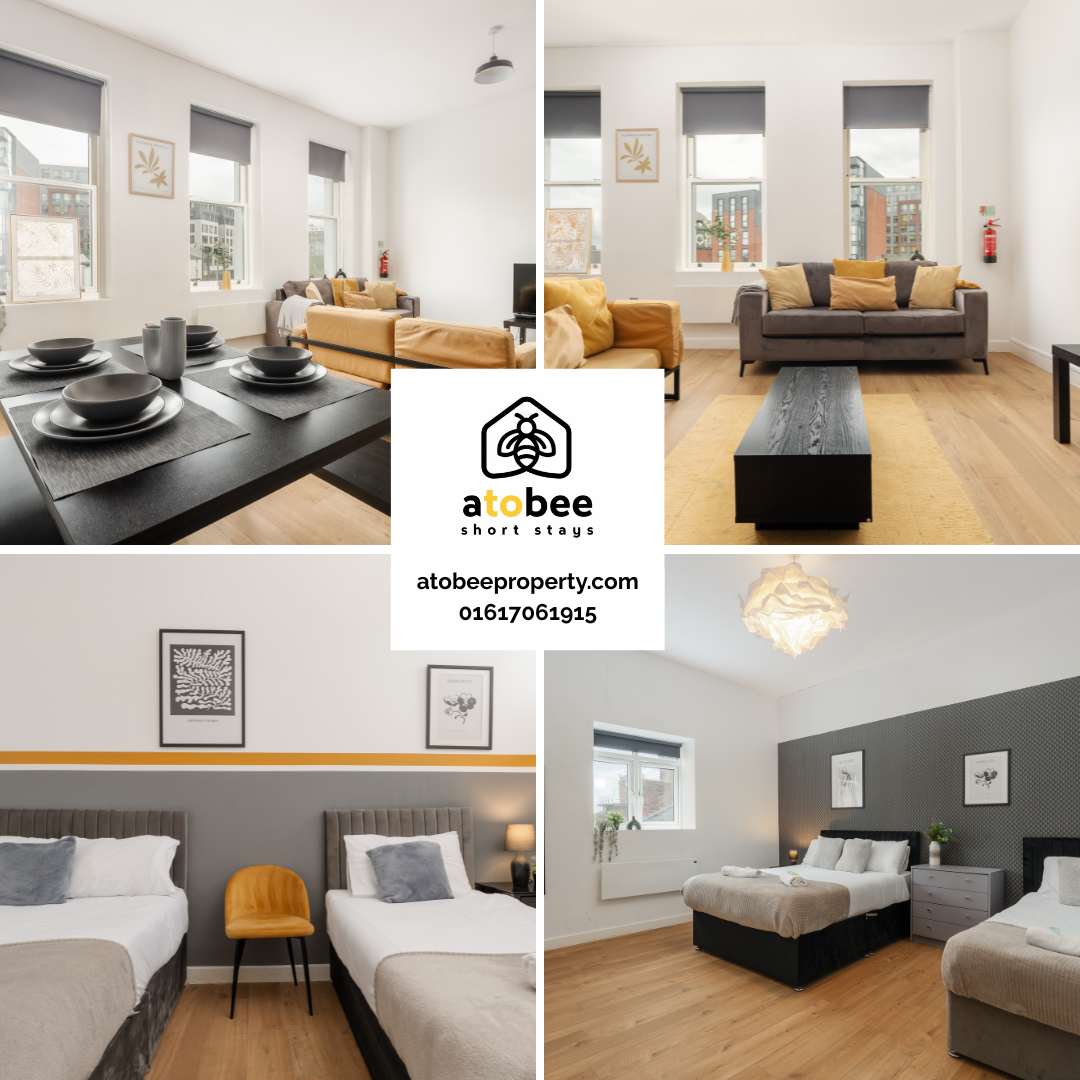 Spacious apartment for groups in City Centre serviced apartment - Liverpool - VivreStays