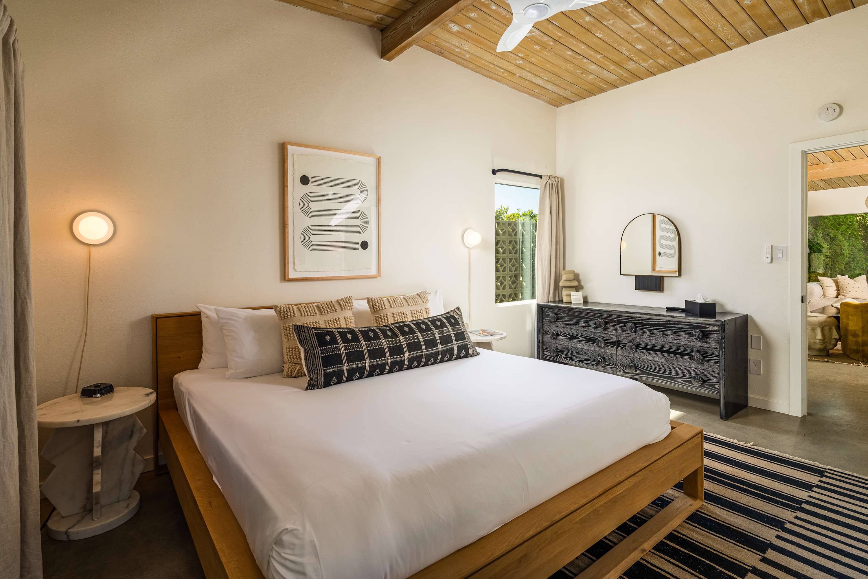 Primary Bedroom | Meiselman in Palm Springs, California by Luxus Vacation Properties