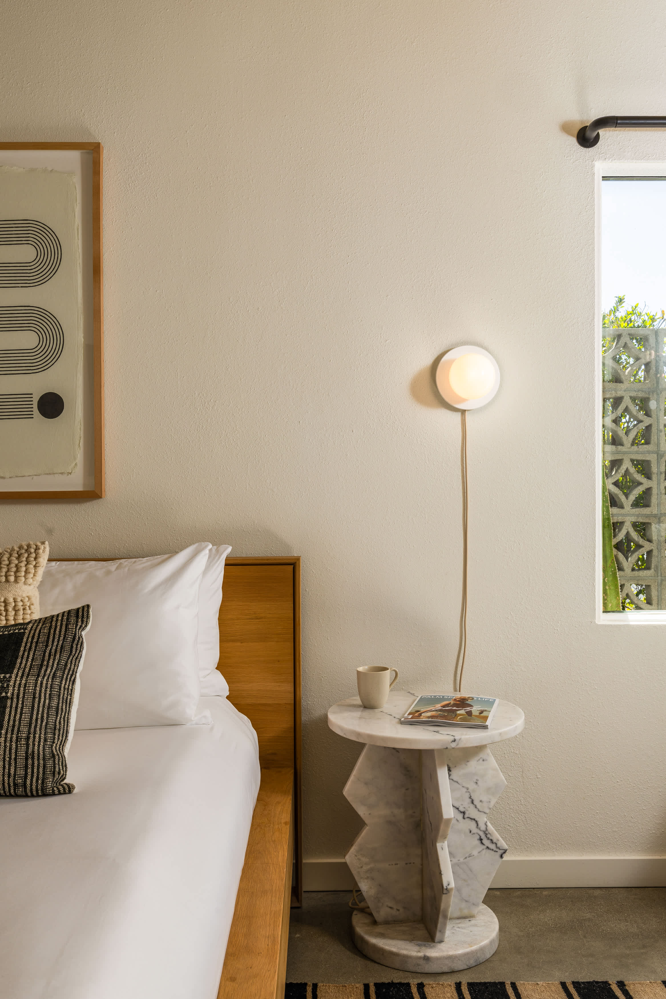 Primary Bedroom | Meiselman in Palm Springs, California by Luxus Vacation Properties