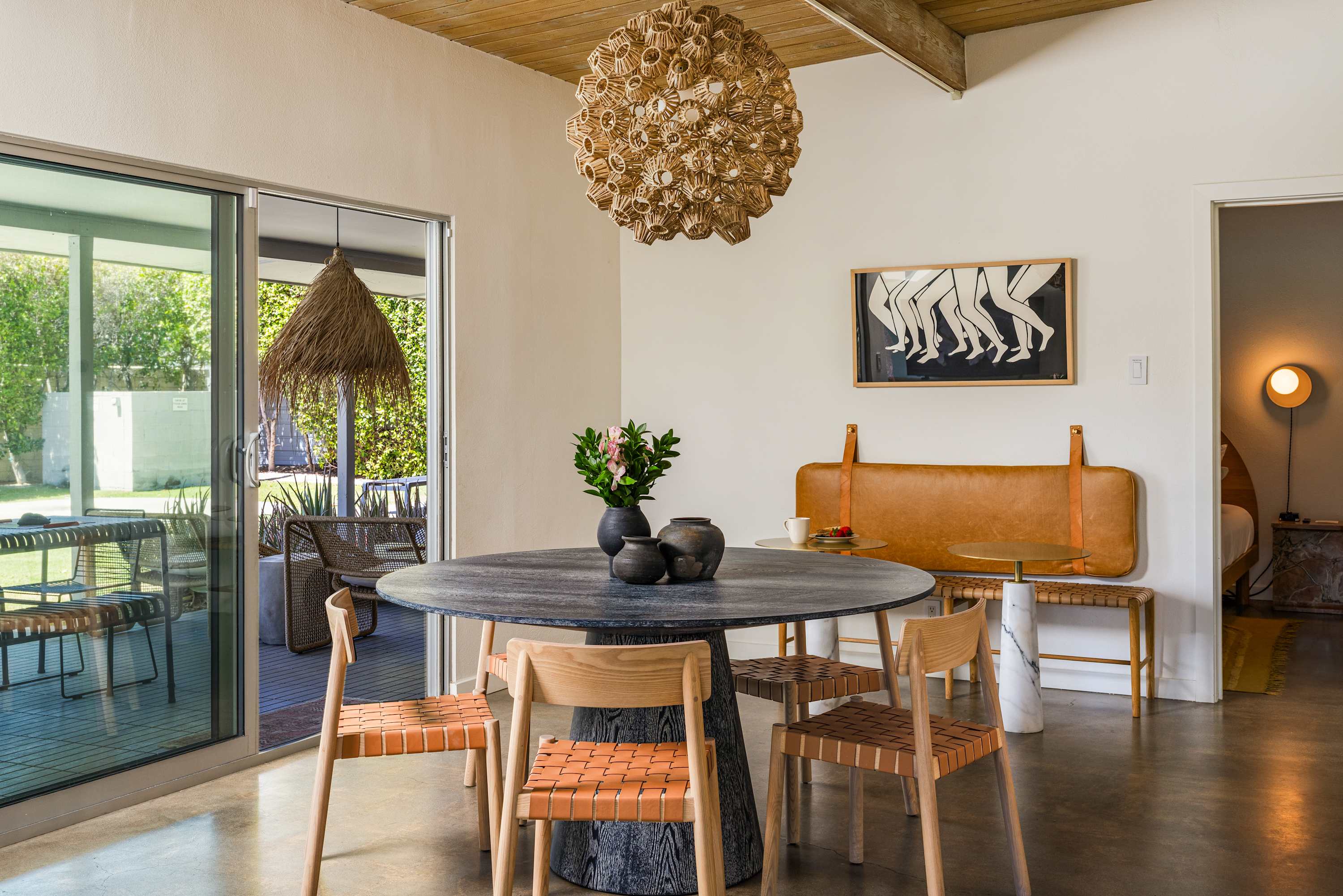 Dining Area | Meiselman in Palm Springs, California by Luxus Vacation Properties