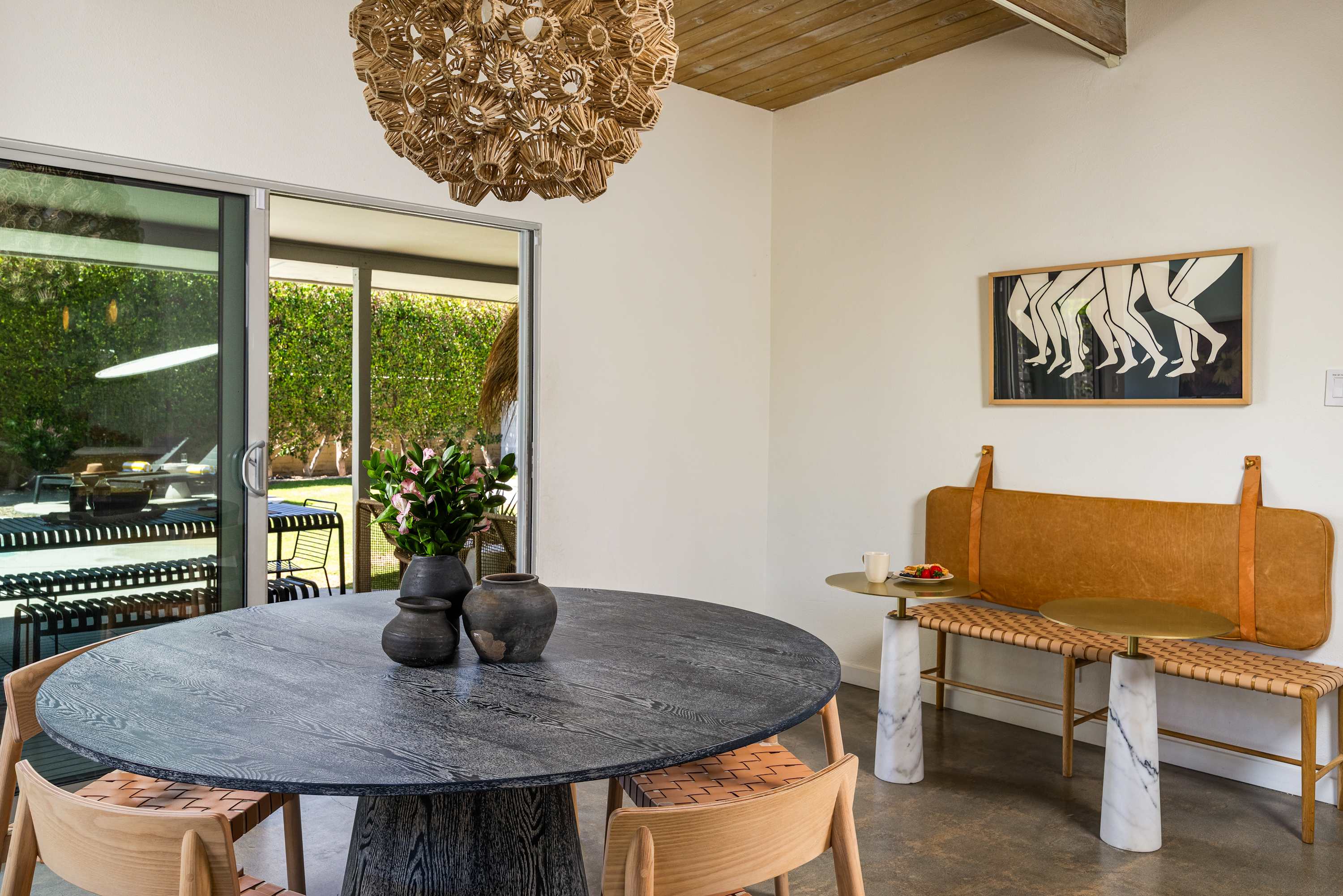 Dining Area | Meiselman in Palm Springs, California by Luxus Vacation Properties