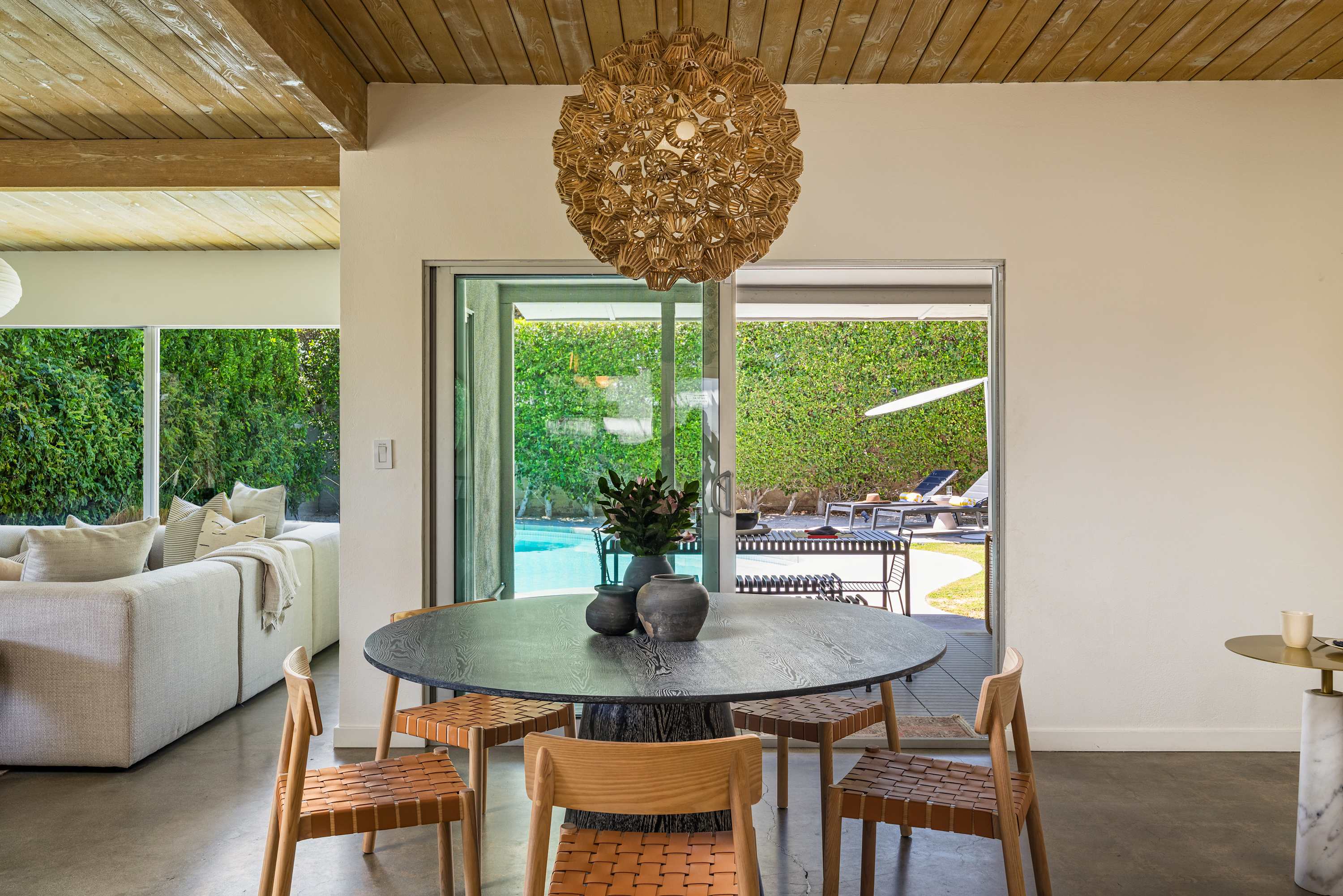 Dining Area | Meiselman in Palm Springs, California by Luxus Vacation Properties