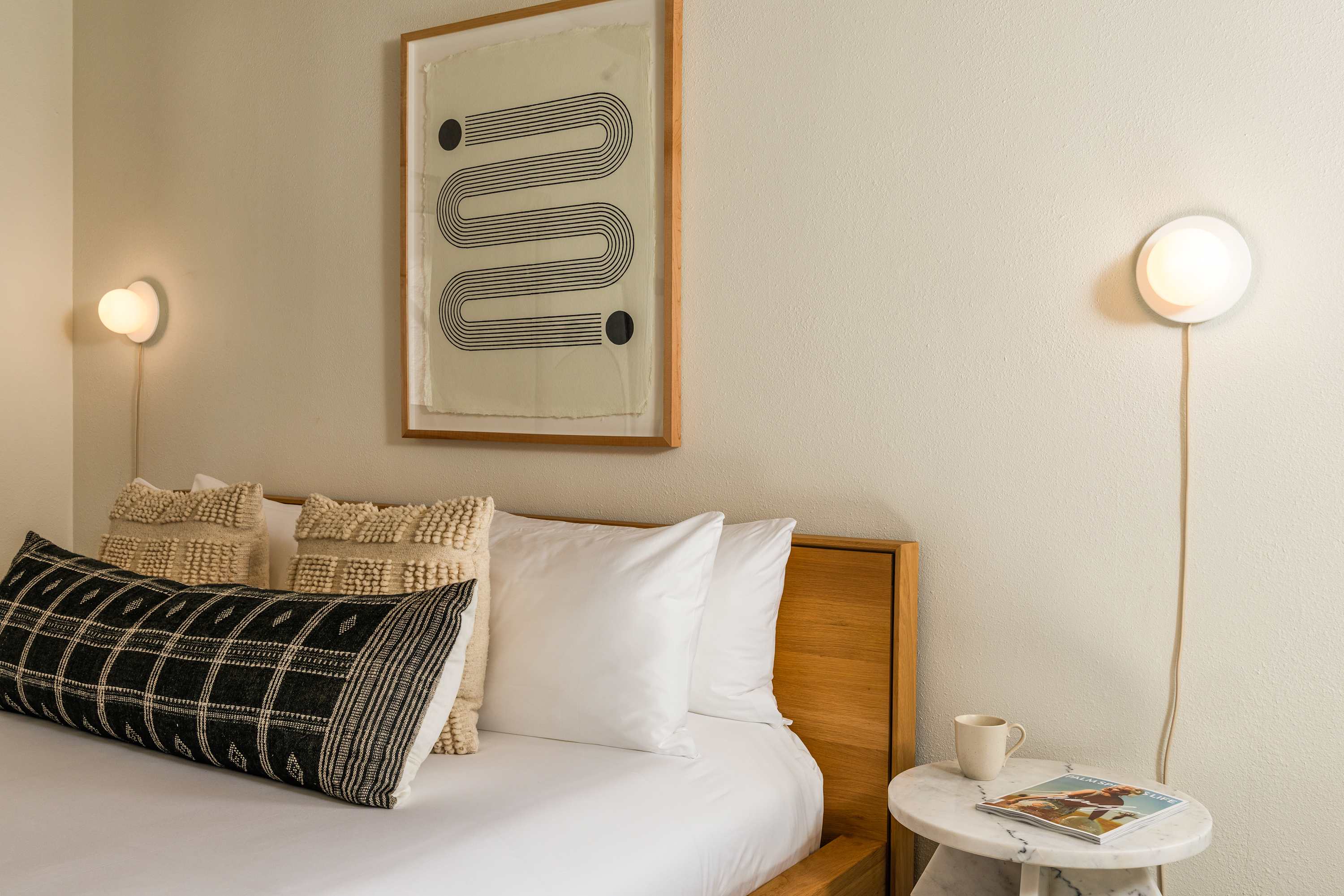 Primary Bedroom | Meiselman in Palm Springs, California by Luxus Vacation Properties
