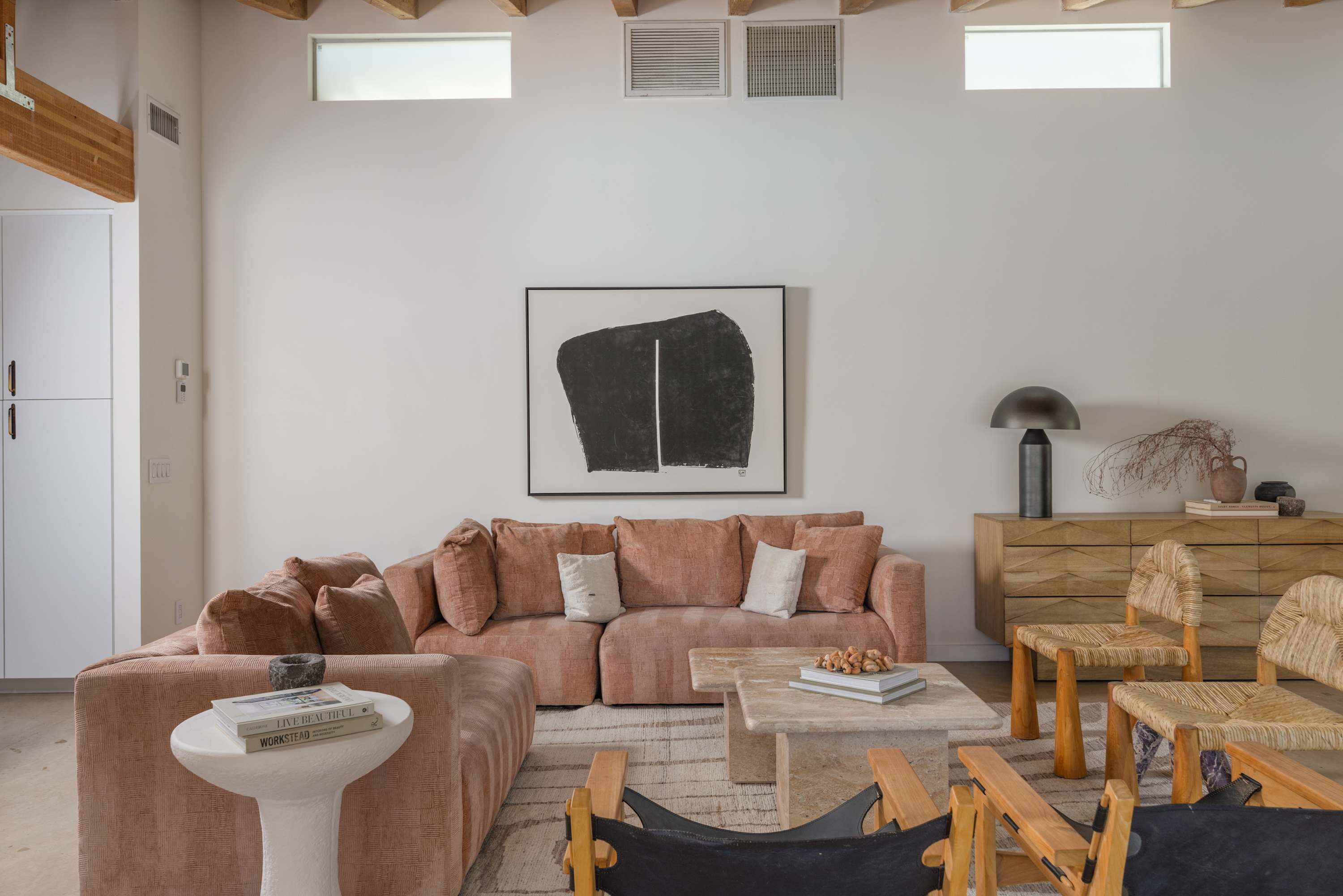 Living Room | San Simian in Palm Springs, California by Luxus Vacation Properties