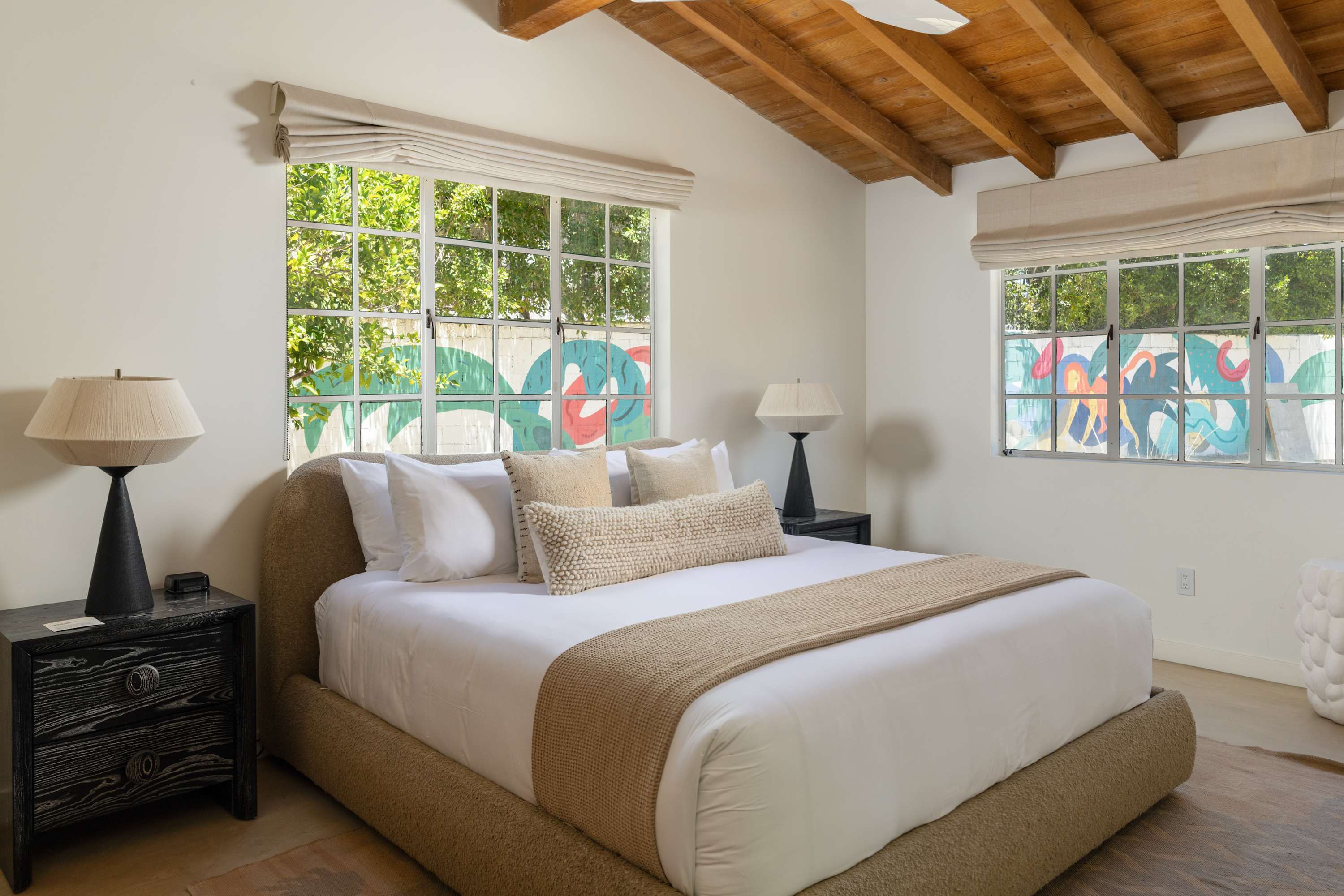 Primary Bedroom | San Simian in Palm Springs, California by Luxus Vacation Properties