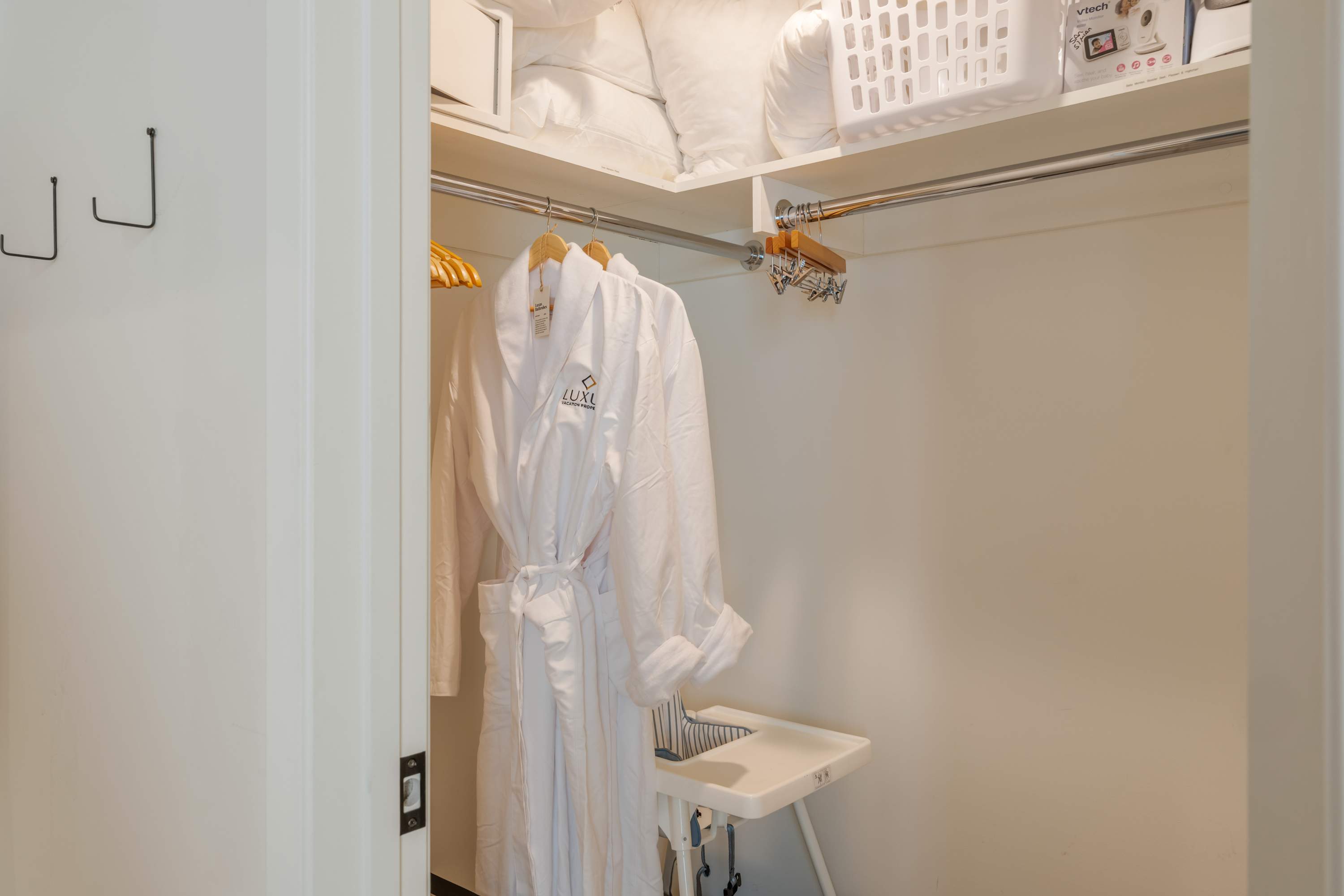 Primary Closet | San Simian in Palm Springs, California by Luxus Vacation Properties