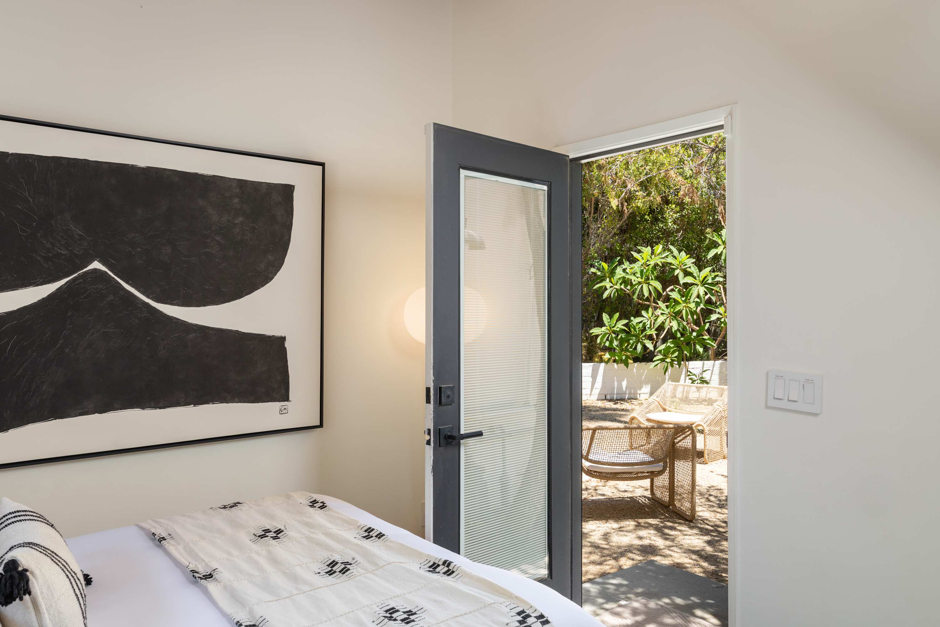 Bedroom 3 | San Simian in Palm Springs, California by Luxus Vacation Properties