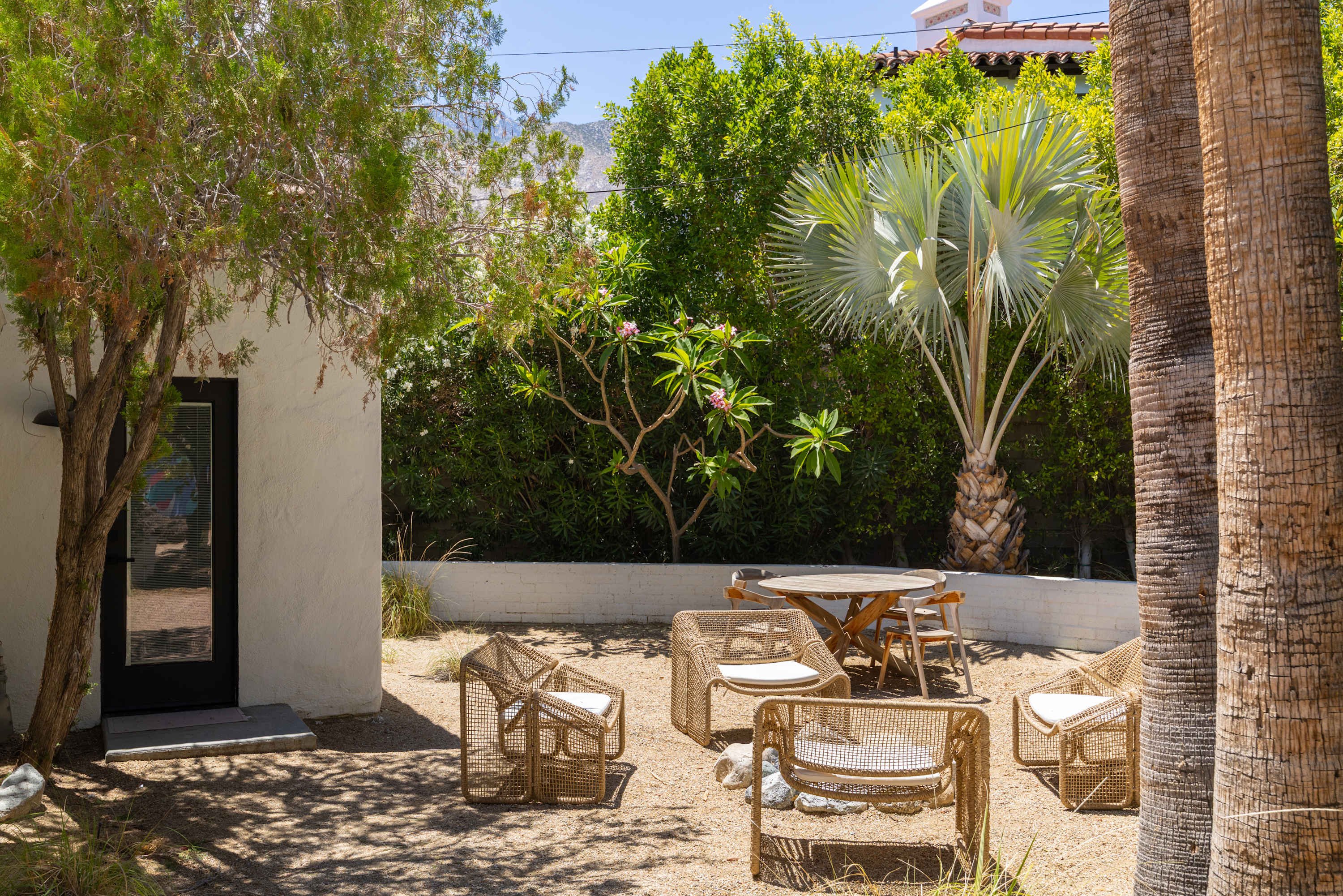 Backyard | San Simian in Palm Springs, California by Luxus Vacation Properties