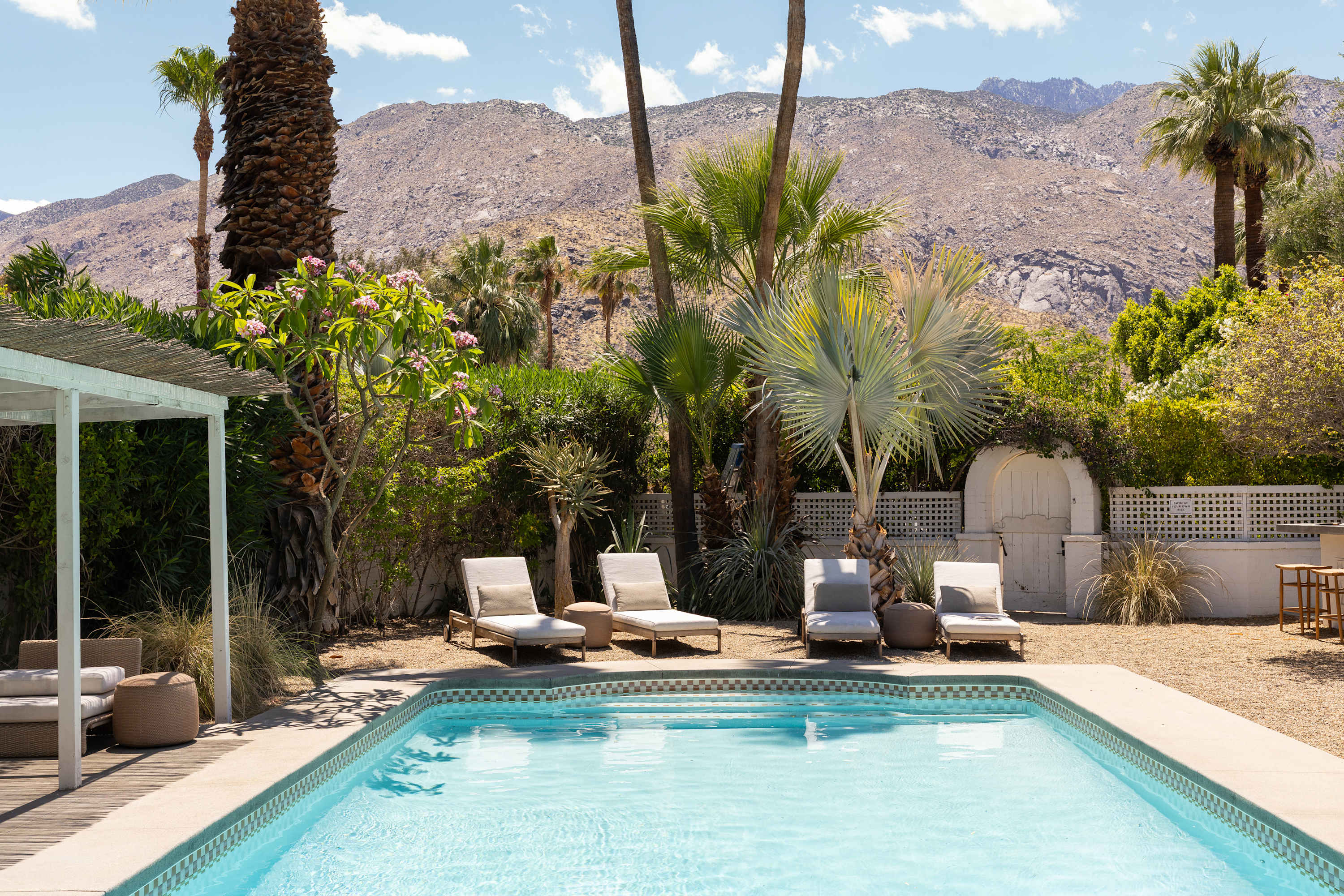 Pool | San Simian in Palm Springs, California by Luxus Vacation Properties