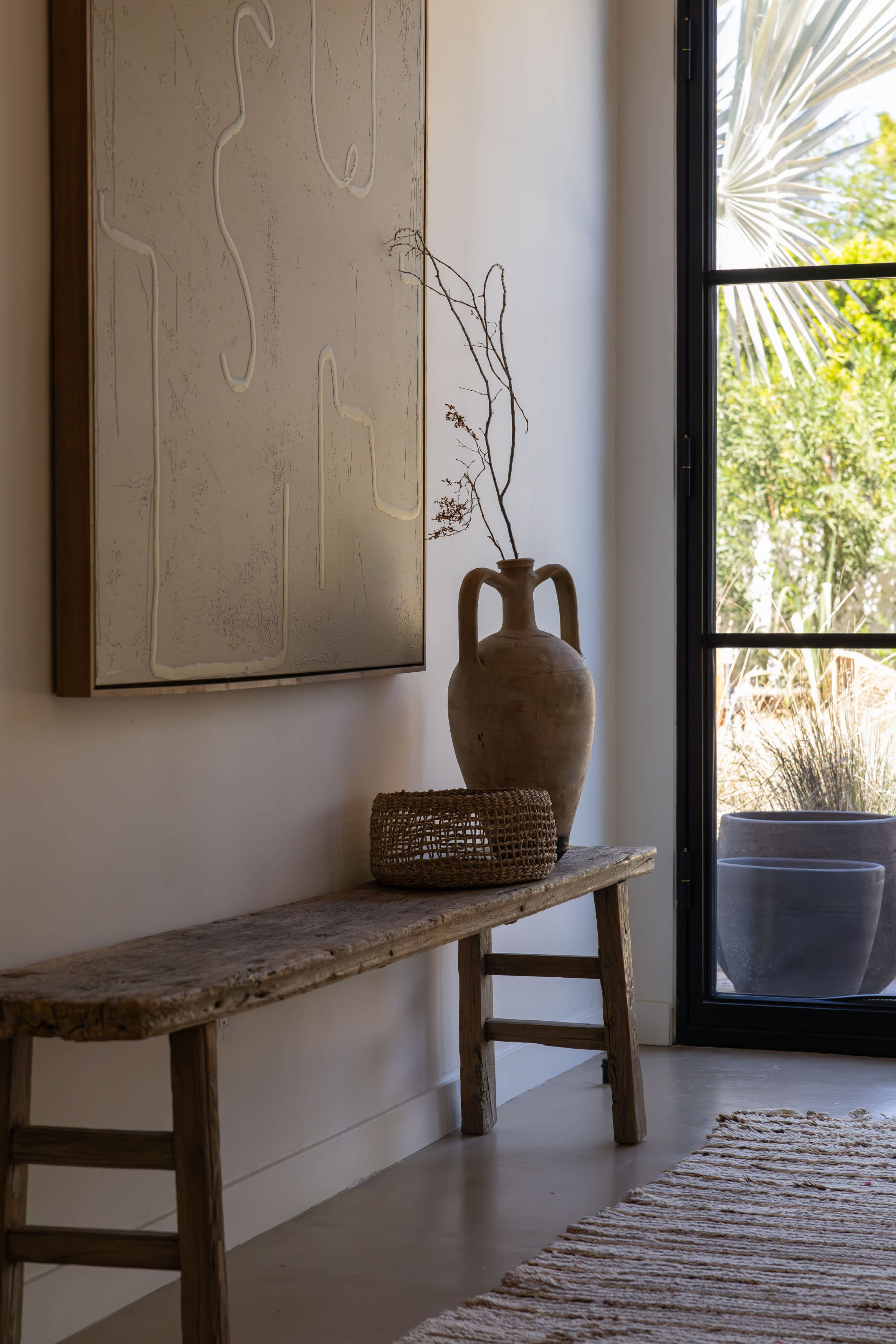 Hallway | San Simian in Palm Springs, California by Luxus Vacation Properties