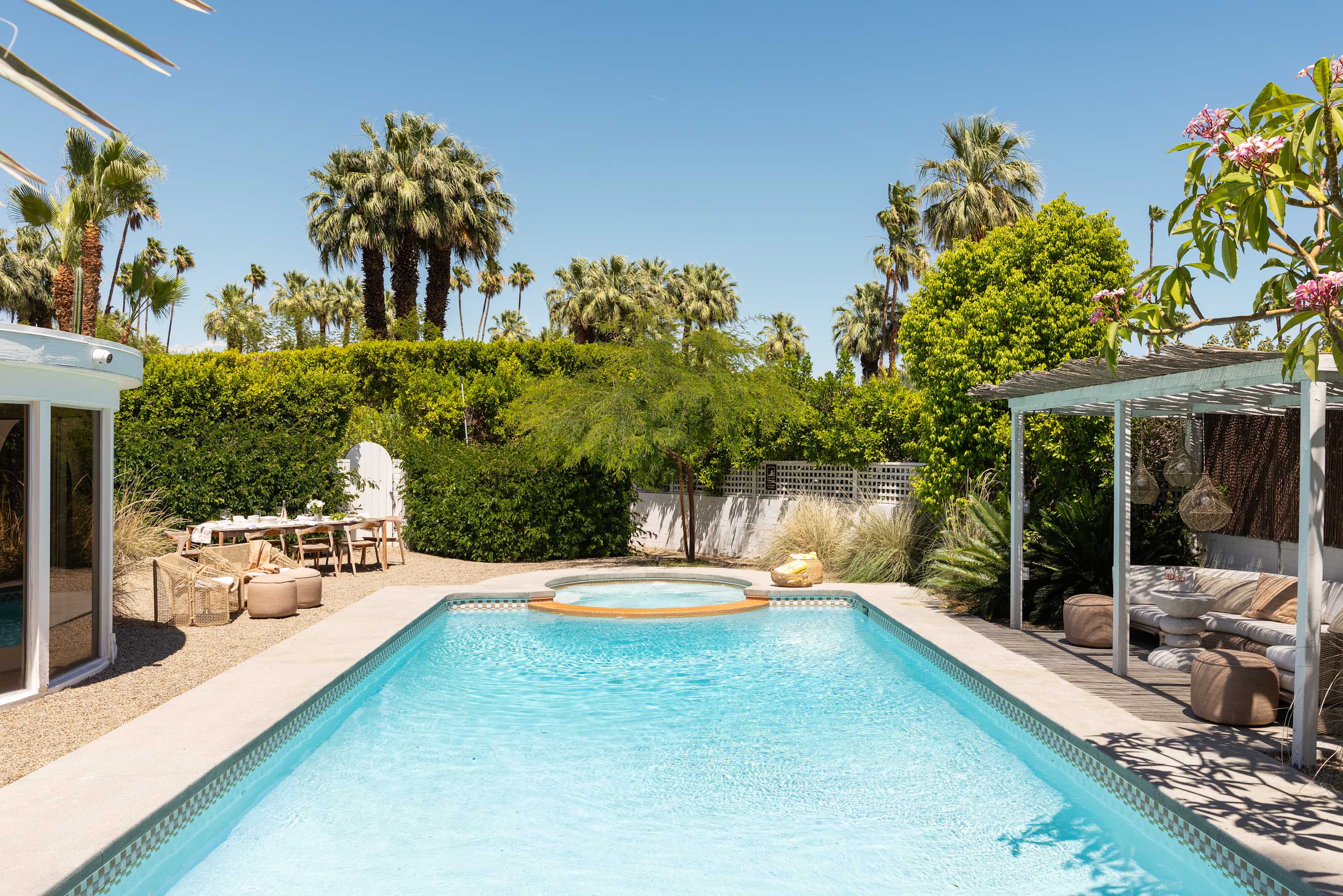 Pool | San Simian in Palm Springs, California by Luxus Vacation Properties