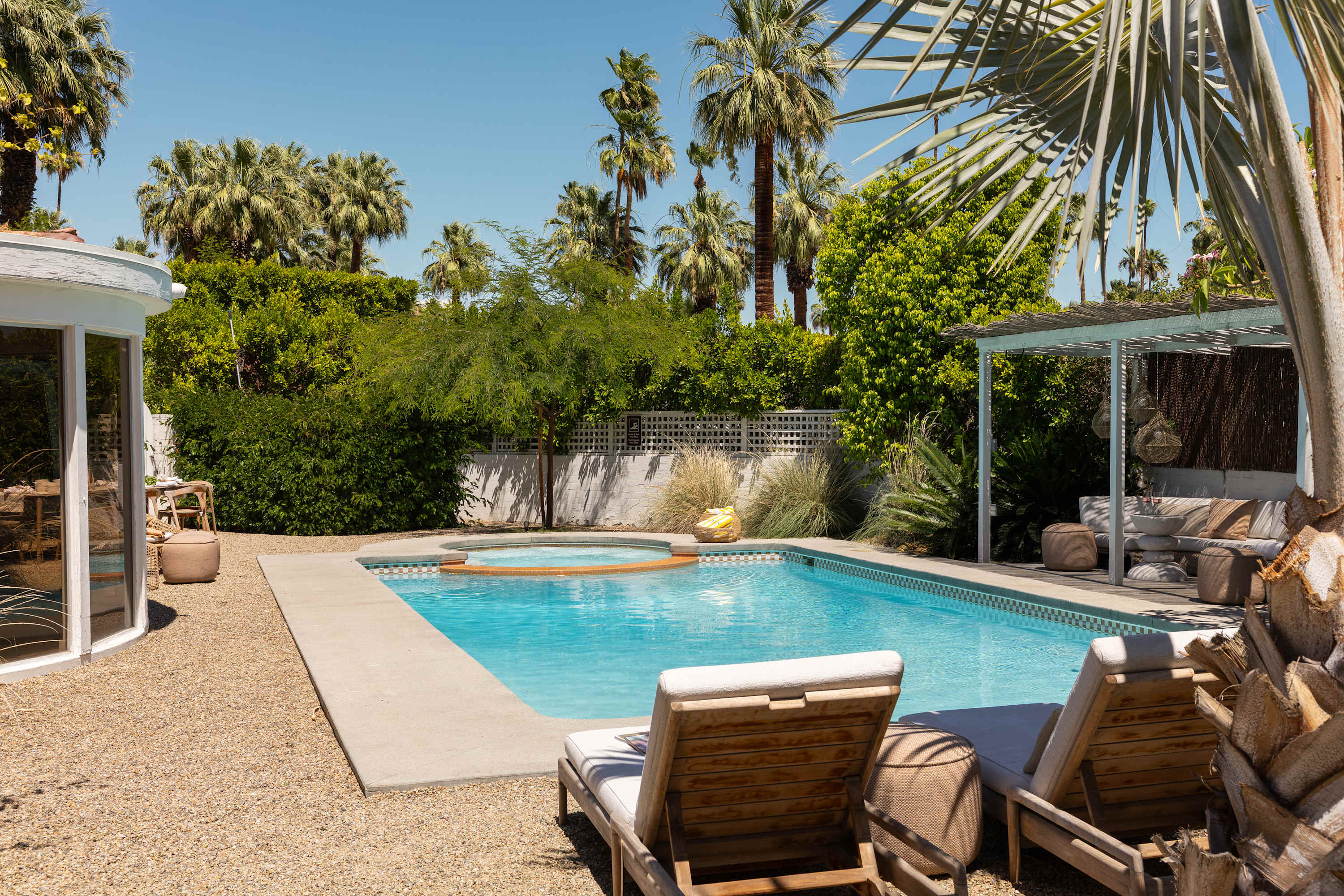 Pool | San Simian in Palm Springs, California by Luxus Vacation Properties