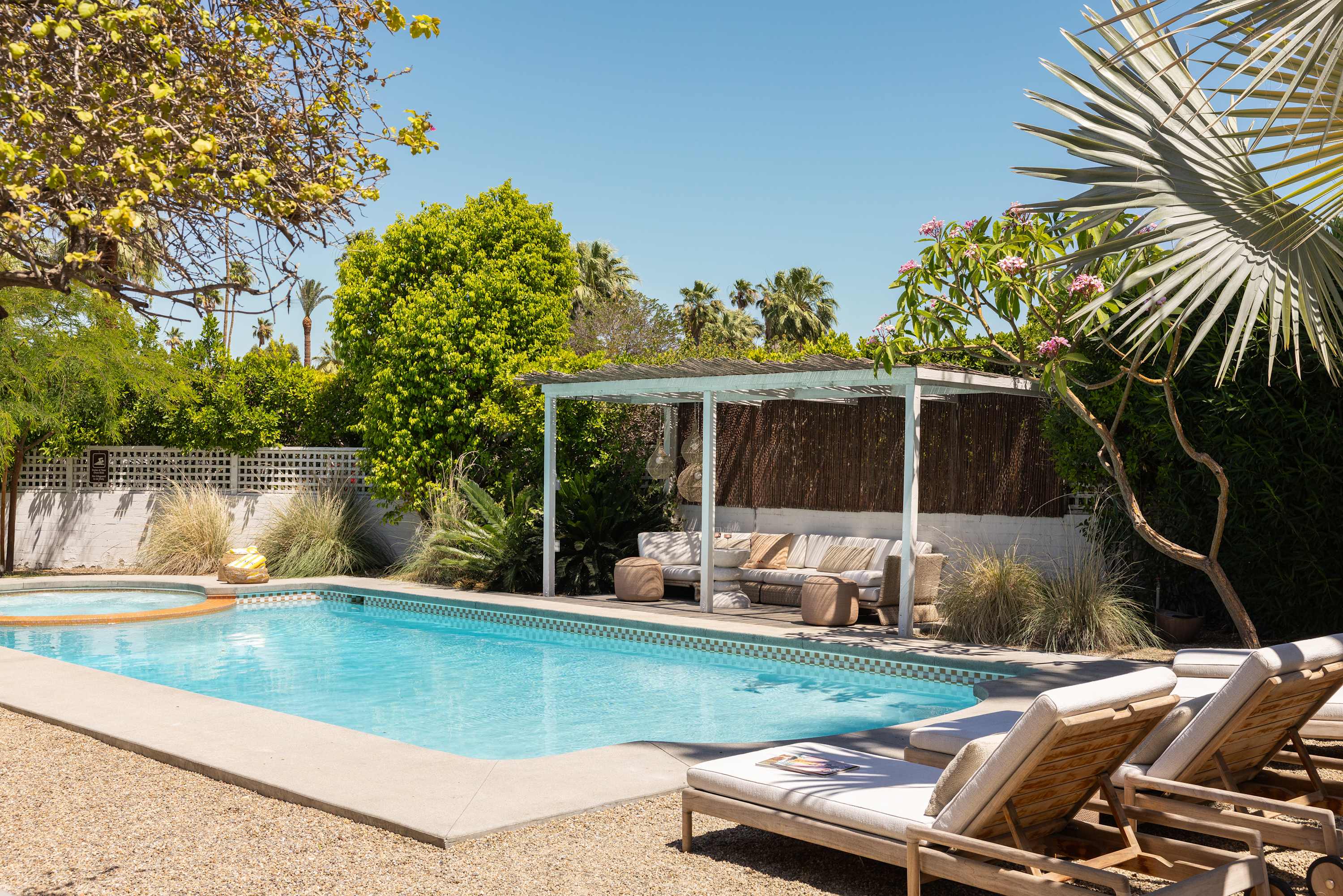 Pool | San Simian in Palm Springs, California by Luxus Vacation Properties