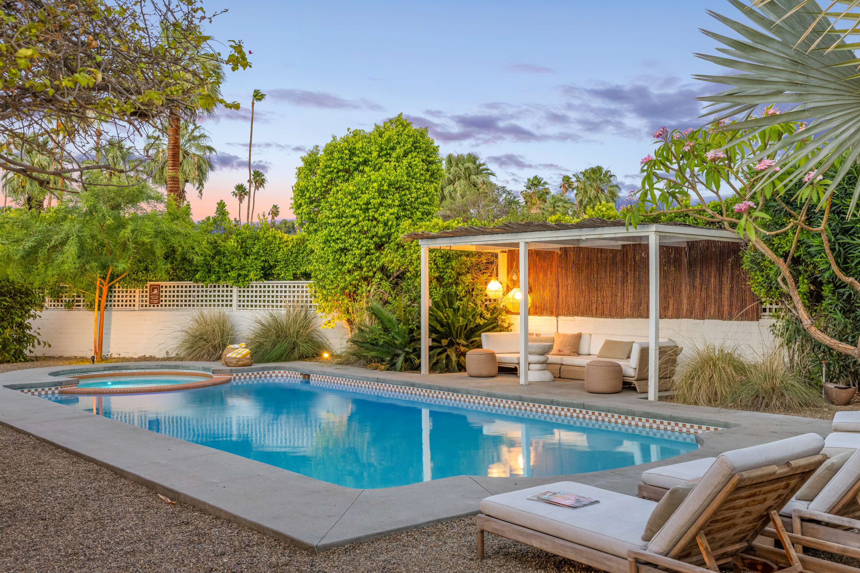 Pool | San Simian in Palm Springs, California by Luxus Vacation Properties