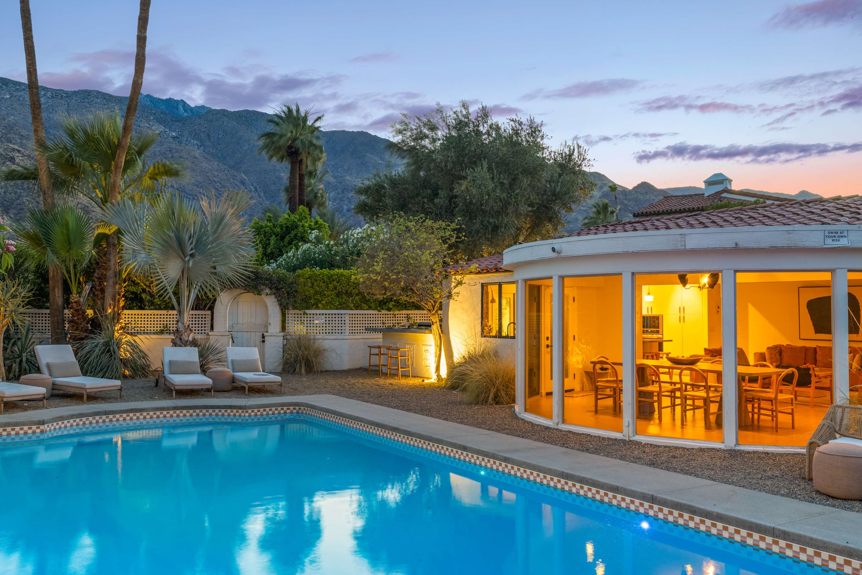 Pool | San Simian in Palm Springs, California by Luxus Vacation Properties