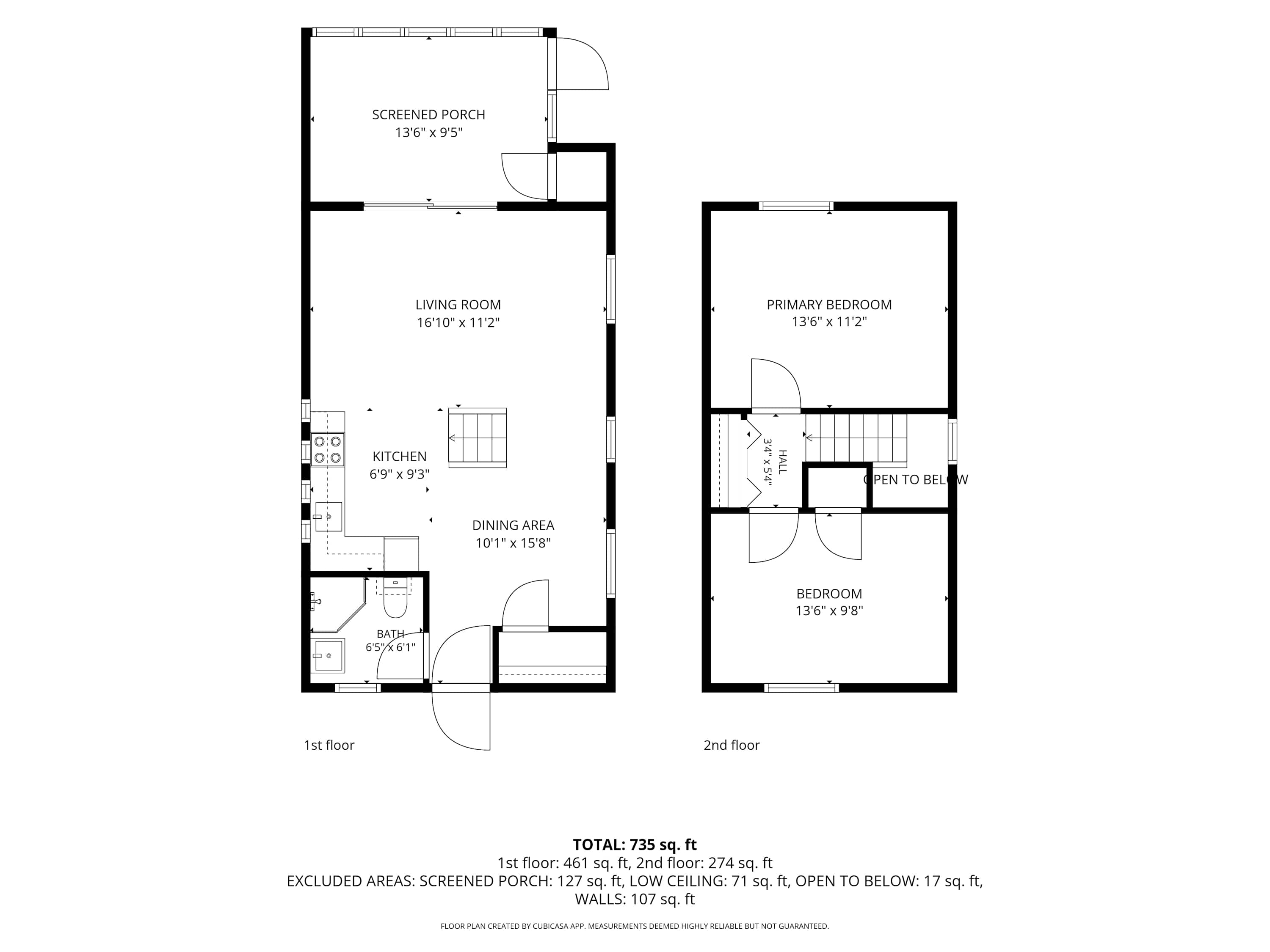 Chalet 71's Floor Plan Layout.