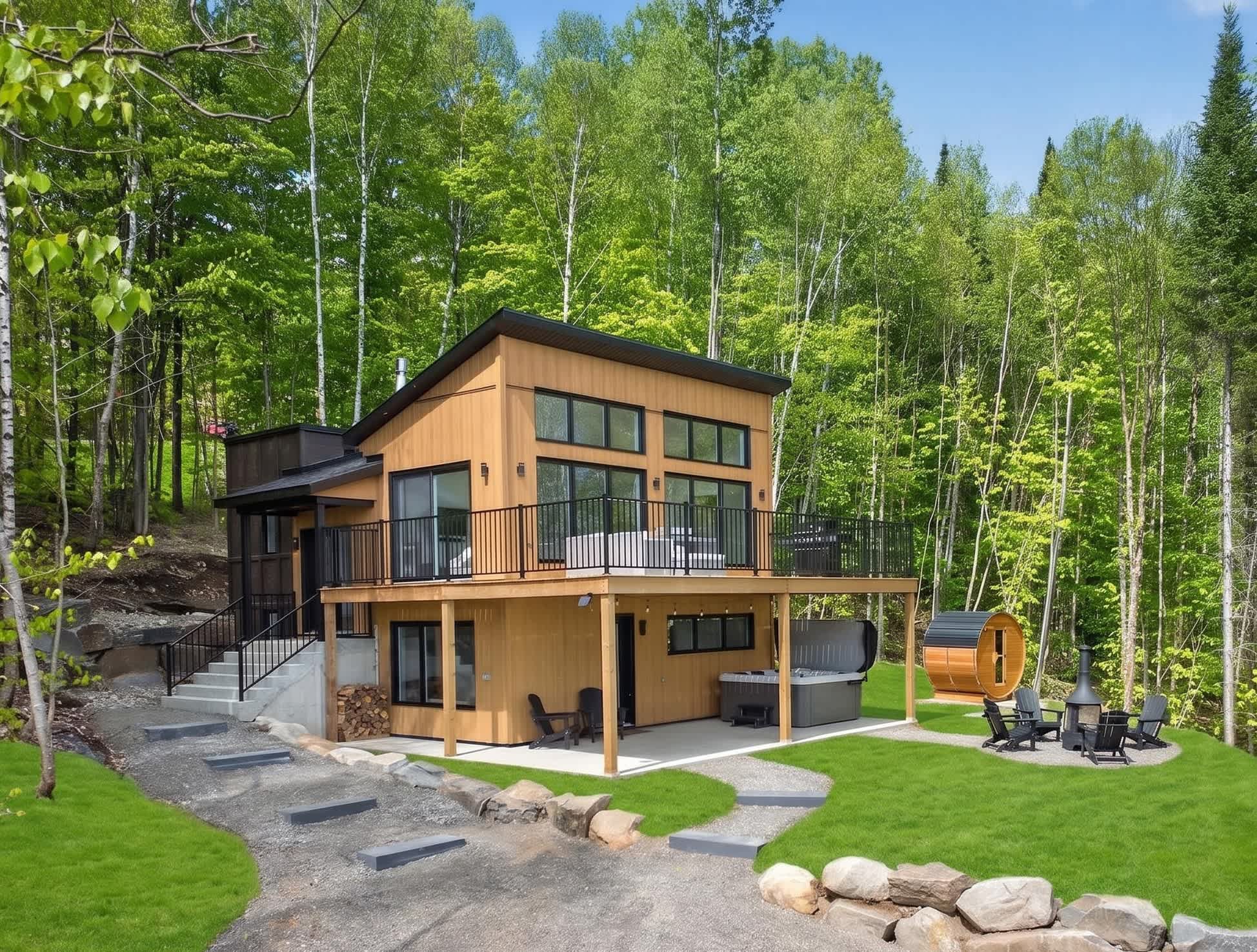 Nature, Spa & Sauna - Fjella Chalet Nordique