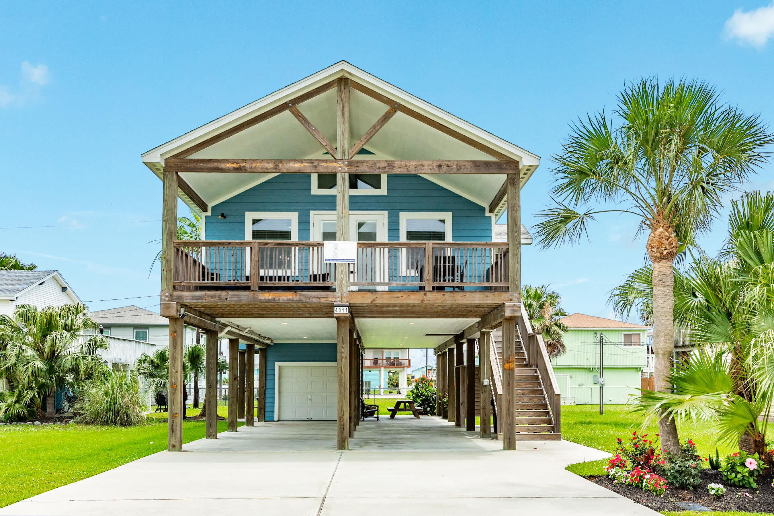 Island Time Breezy Covered Porch Coastal Modern