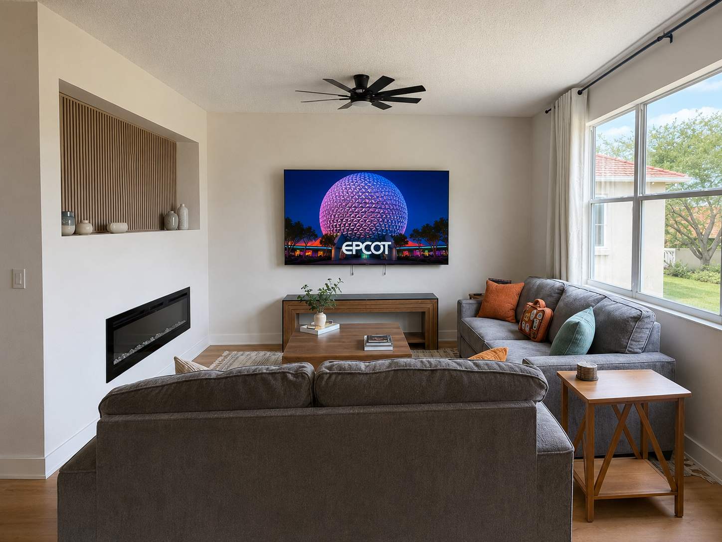 Theater Room, Game Room & Family Fun close to Disney