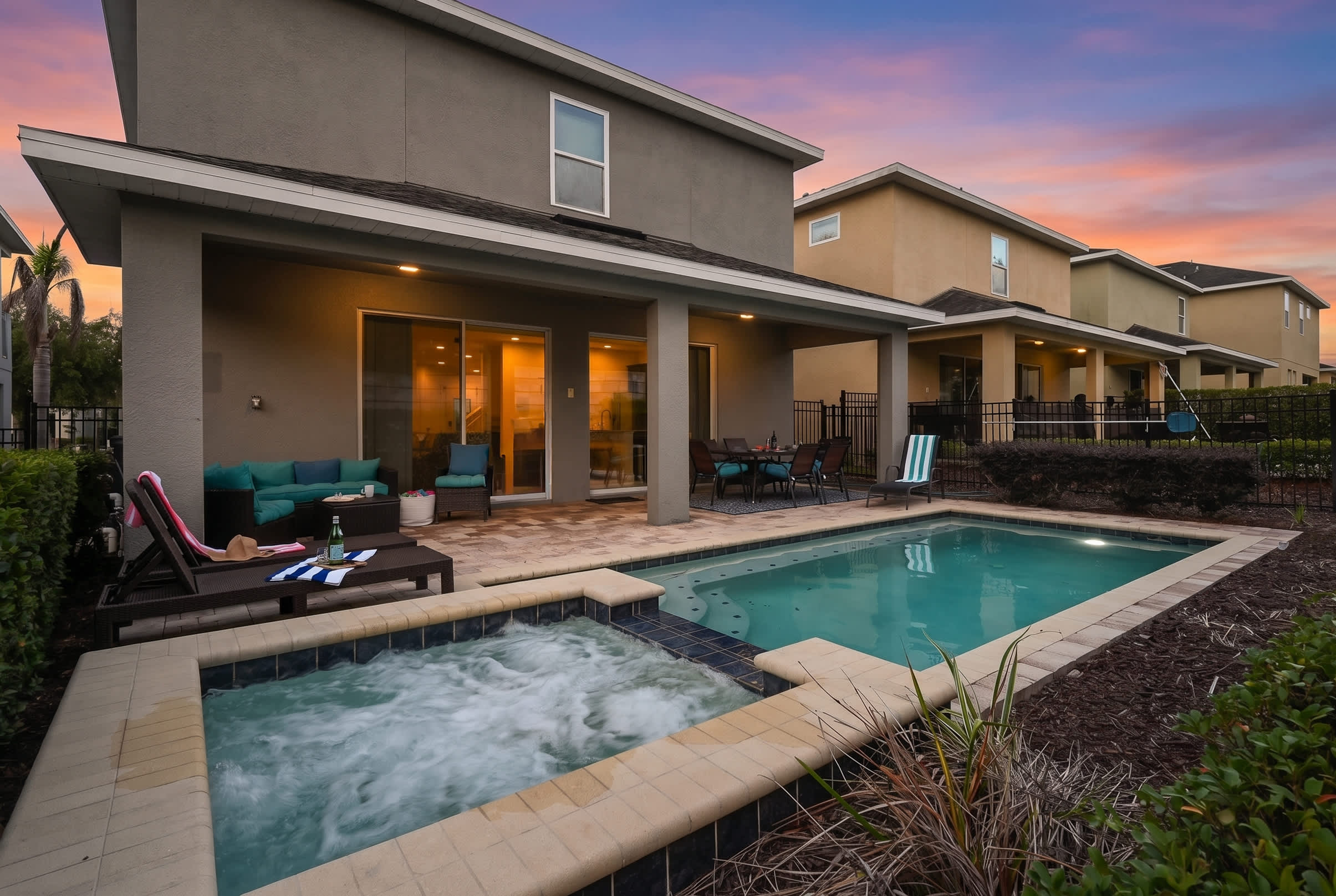 Family getaway w/ pool & game room