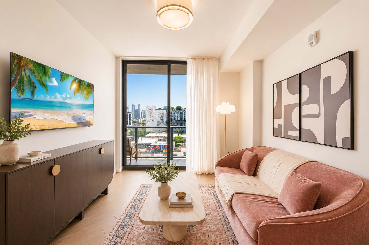 An elevated Wynwood retreat with rooftop pool
