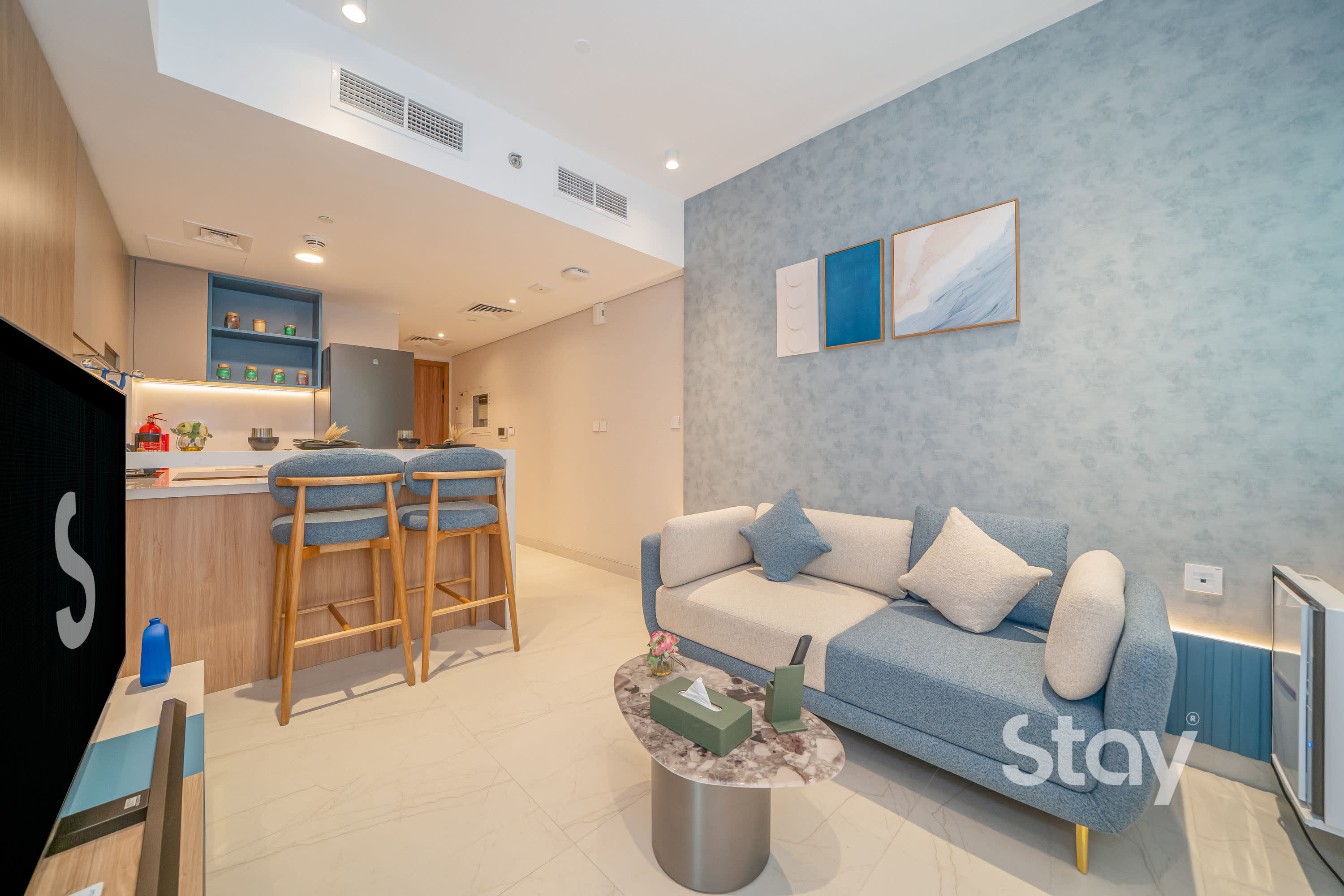 Free 1hr Massage: Serene 1BR Wellness Apt, JVT, Dubai