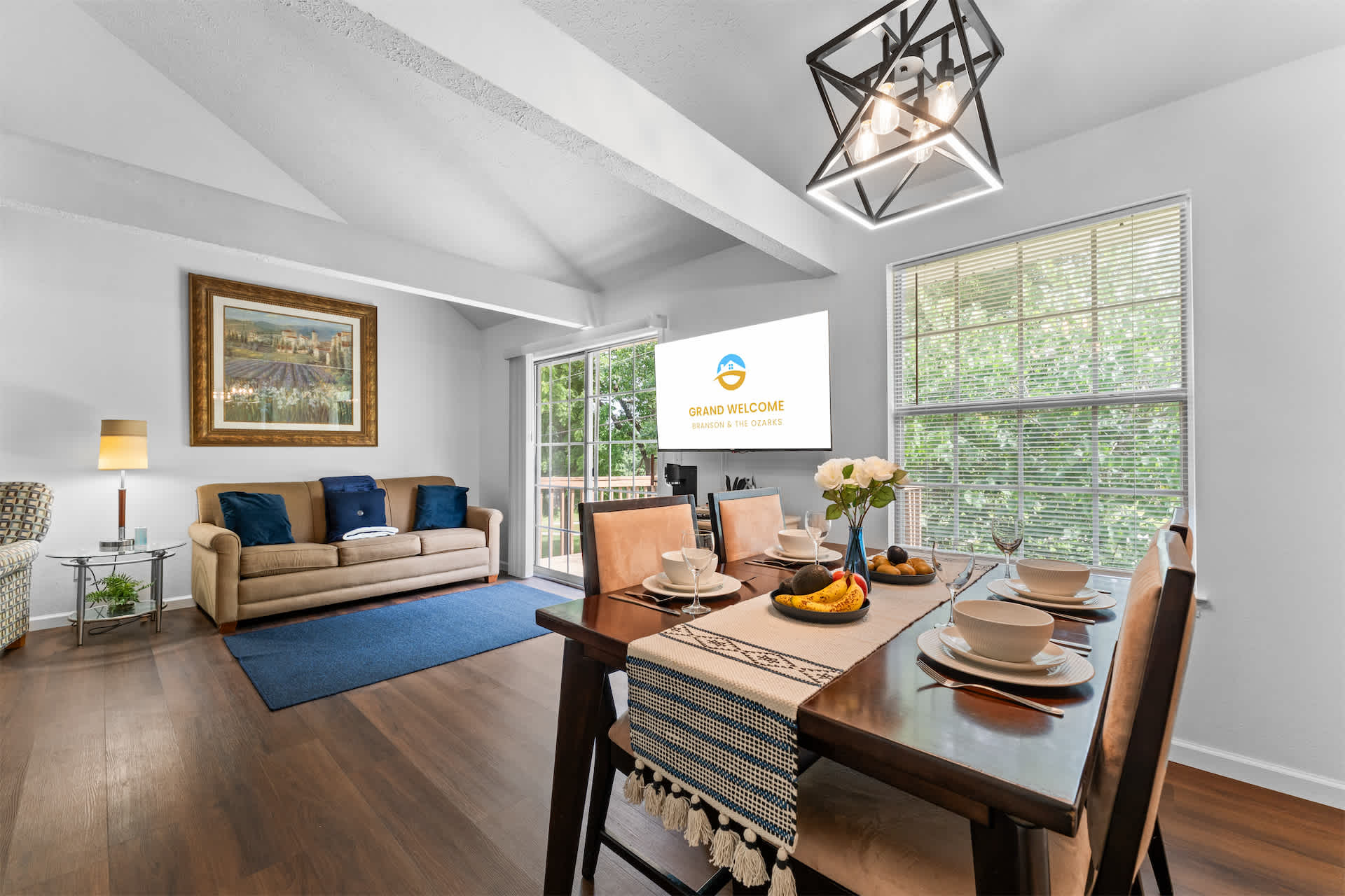 Enjoy the breezy, open flow of the main-level living spaces​