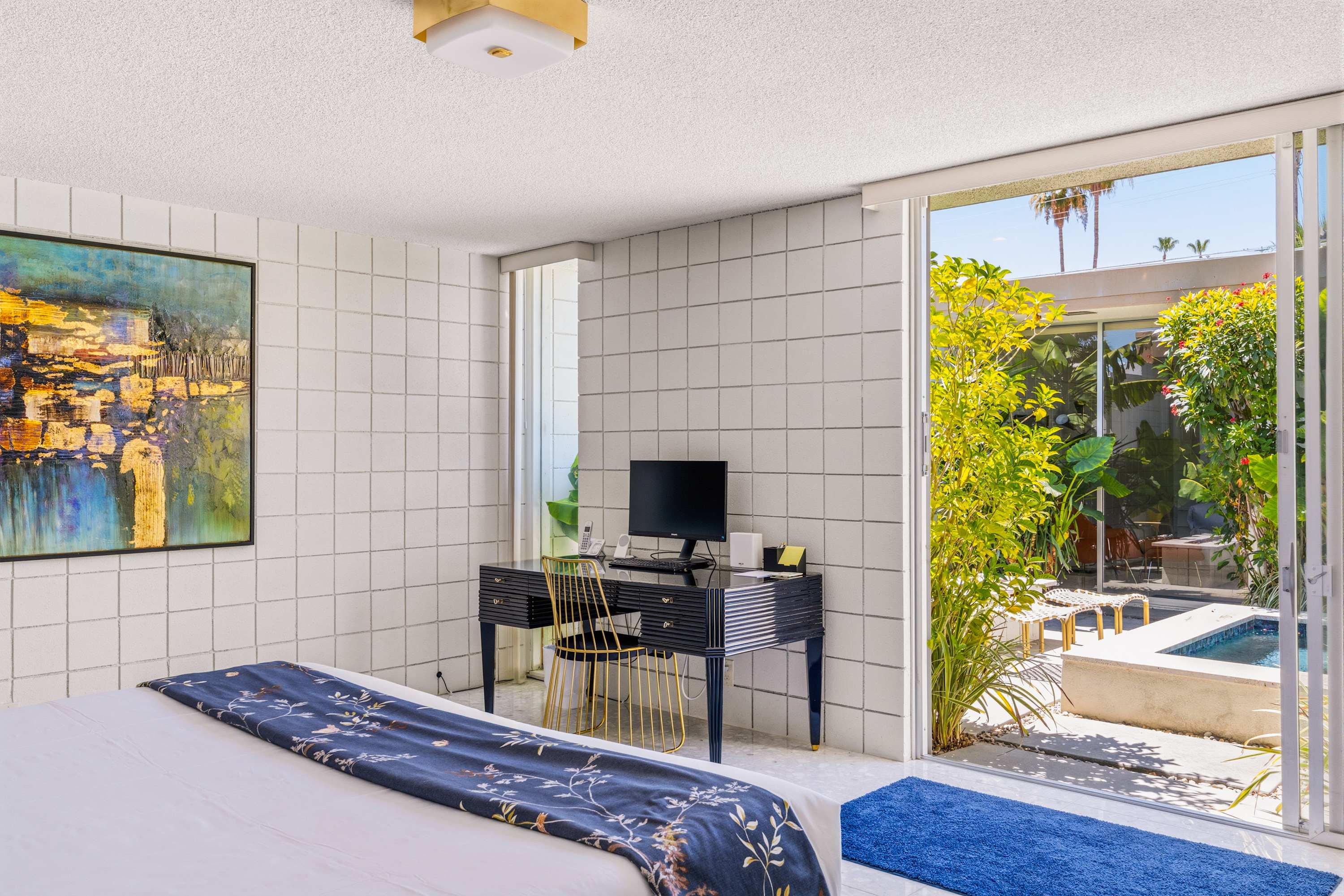 Primary Bedroom | Sandpiper Empress in Palm Desert, California by Luxus Vacation Properties