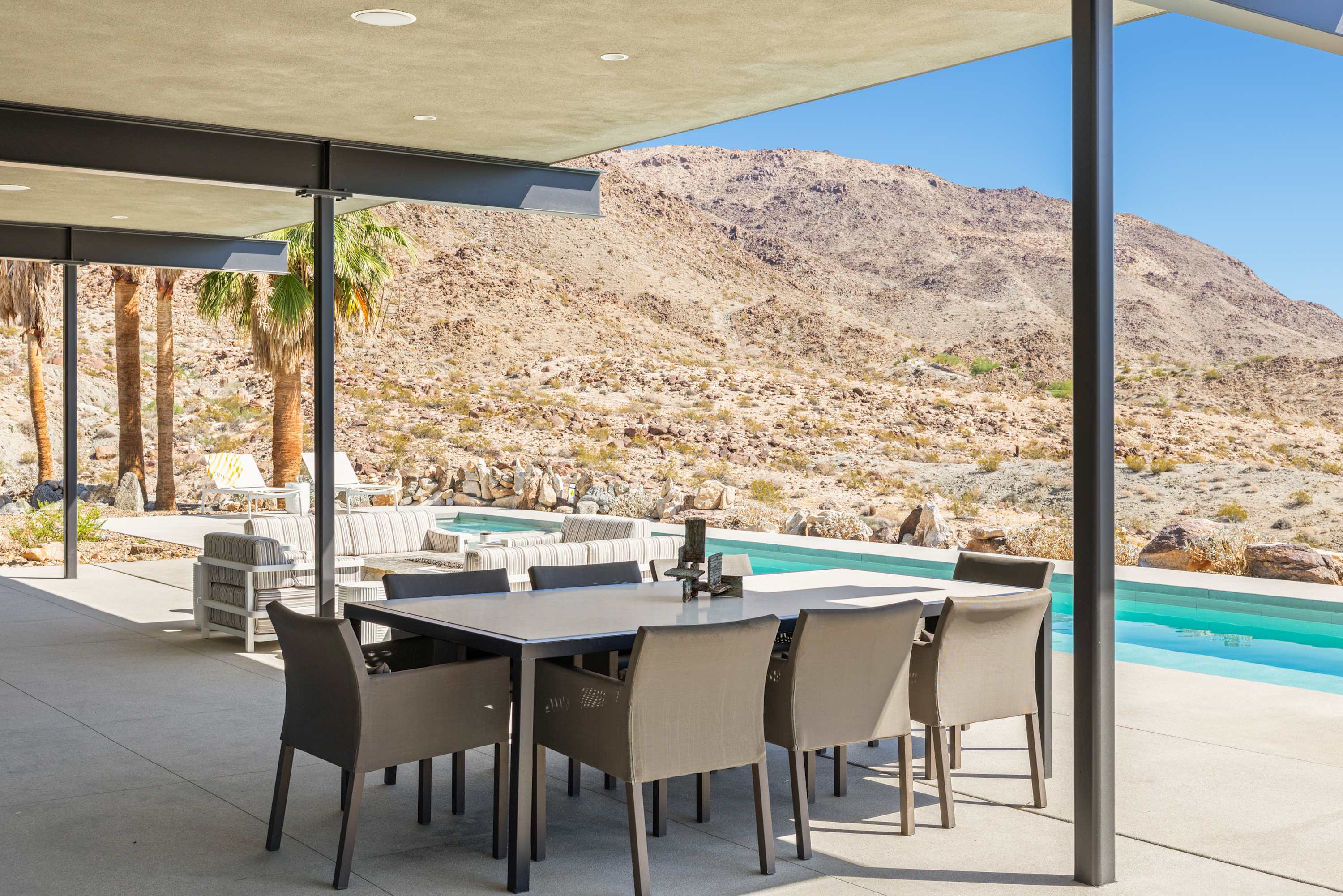Patio | VISTA in Palm Desert, California by Luxus Vacation Properties
