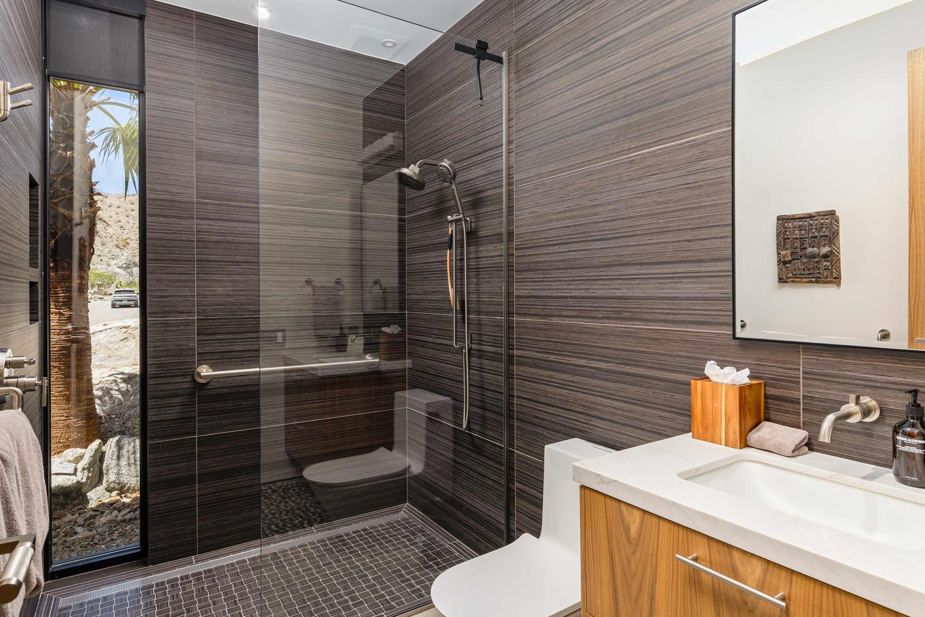 Primary Bathroom | VISTA in Palm Desert, California by Luxus Vacation Properties