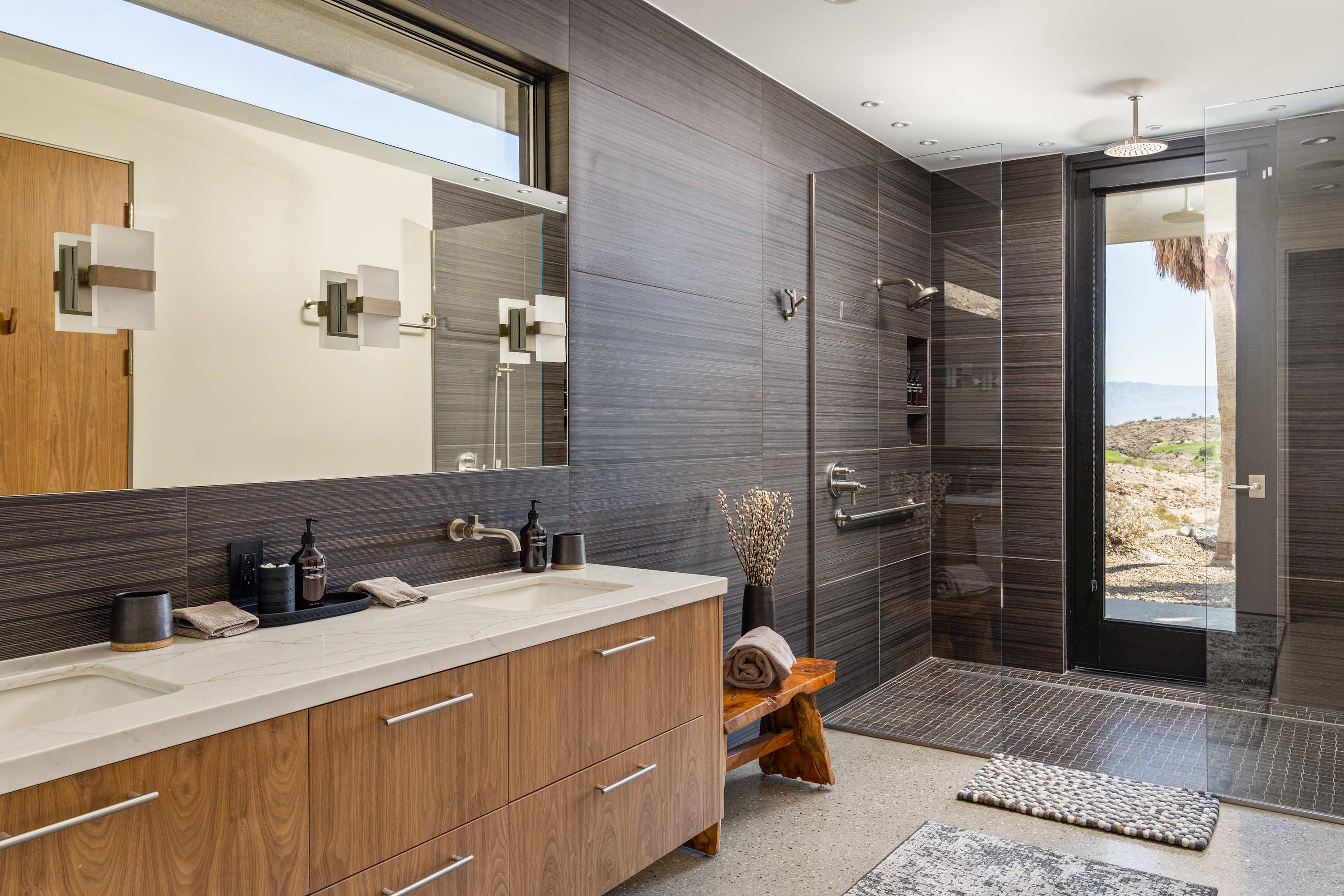 Primary Bathroom | VISTA in Palm Desert, California by Luxus Vacation Properties