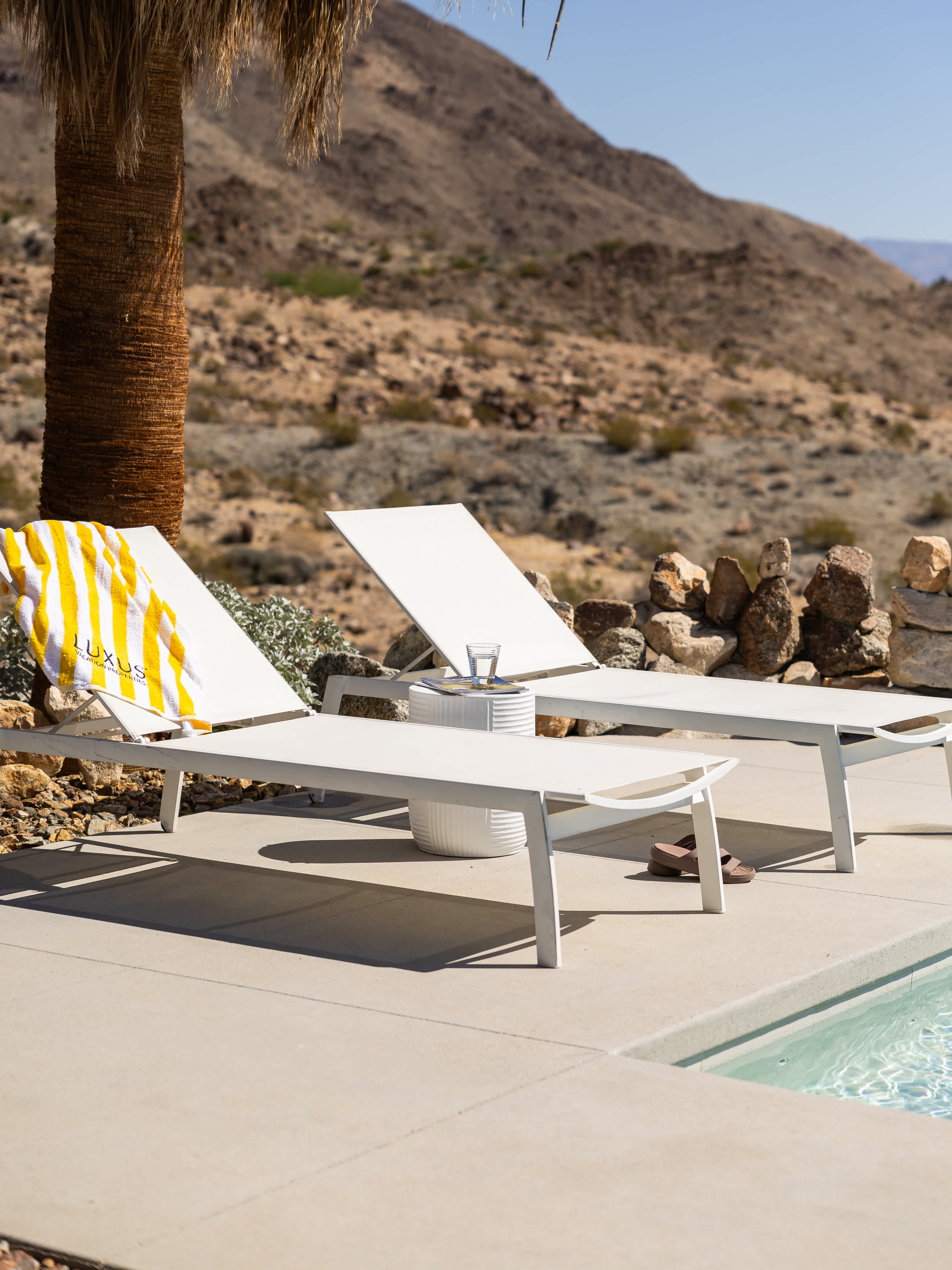 Patio | VISTA in Palm Desert, California by Luxus Vacation Properties