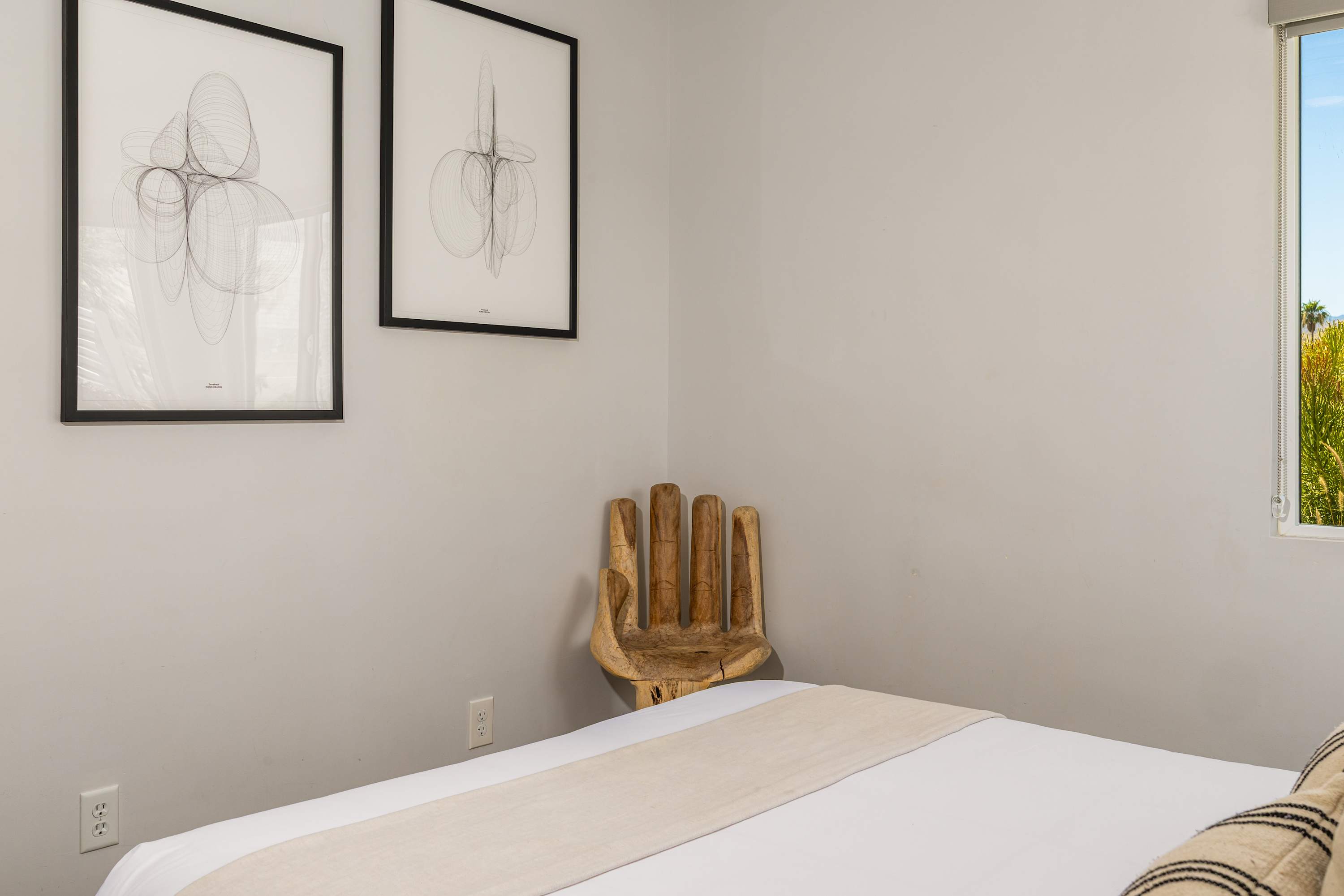 Bedroom 3 | Desert Charmer in Palm Springs, California by Luxus Vacation Properties
