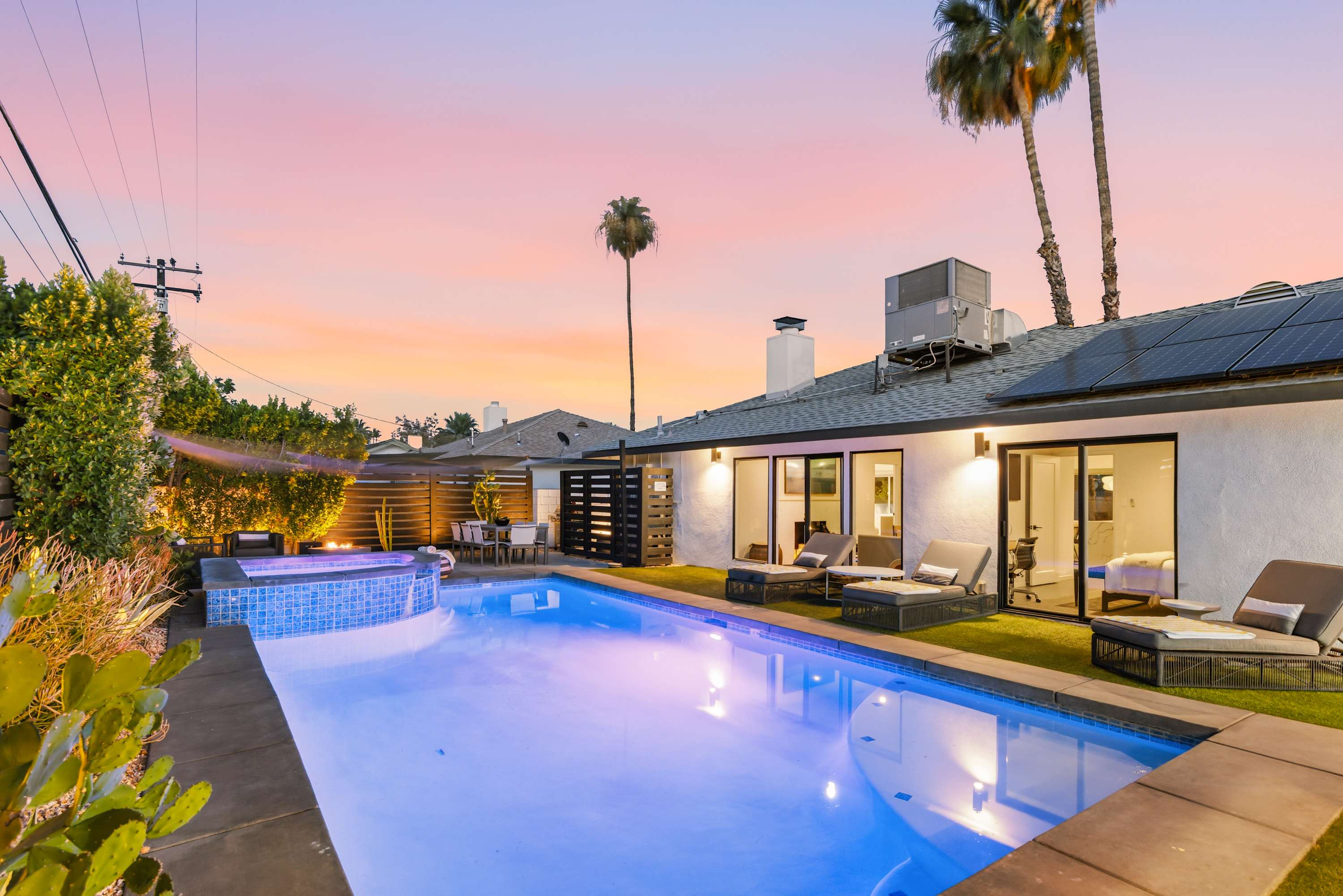 Pool | Desert Charmer in Palm Springs, California by Luxus Vacation Properties