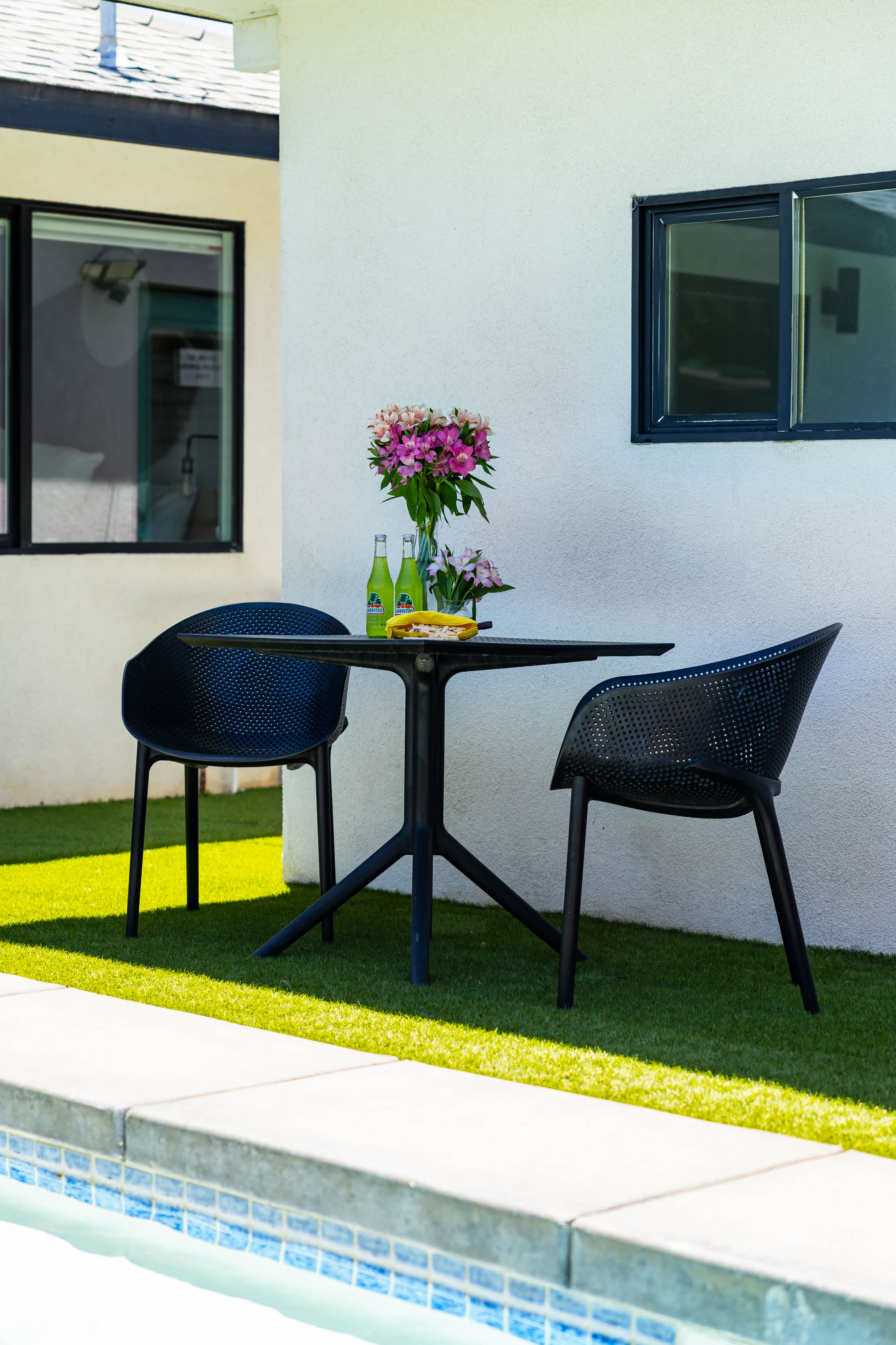 Patio | Desert Charmer in Palm Springs, California by Luxus Vacation Properties