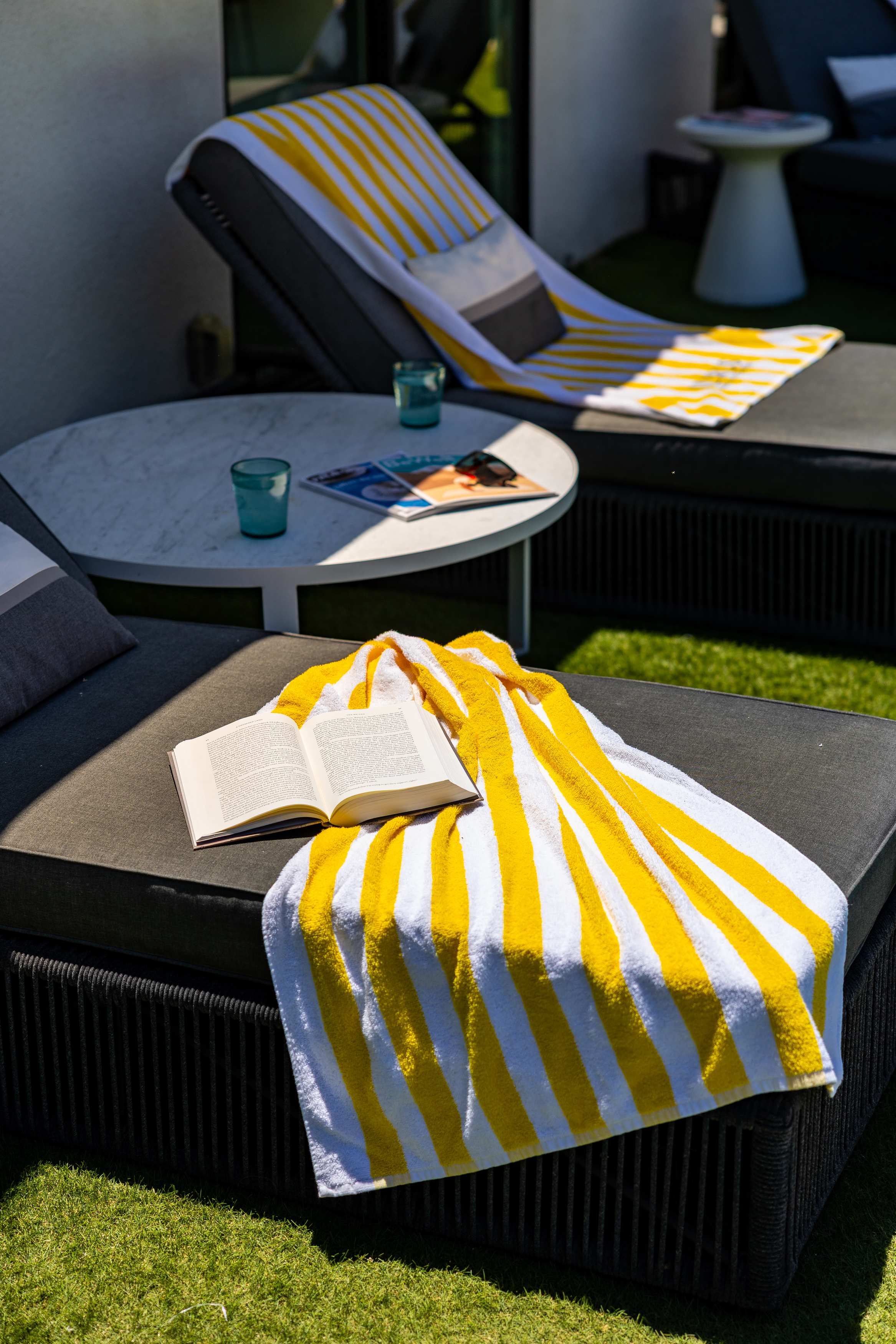 Patio | Desert Charmer in Palm Springs, California by Luxus Vacation Properties