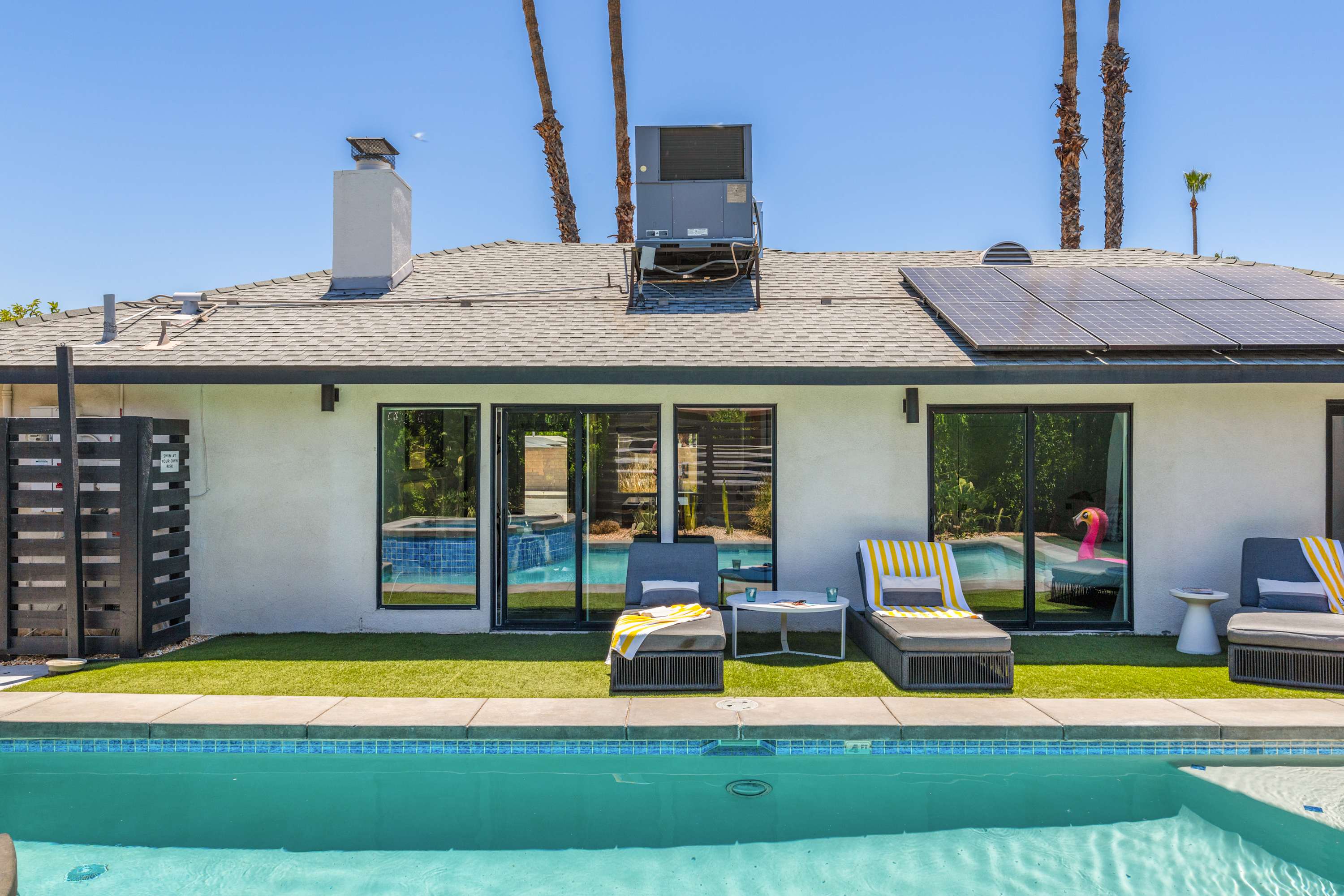 Pool | Desert Charmer in Palm Springs, California by Luxus Vacation Properties