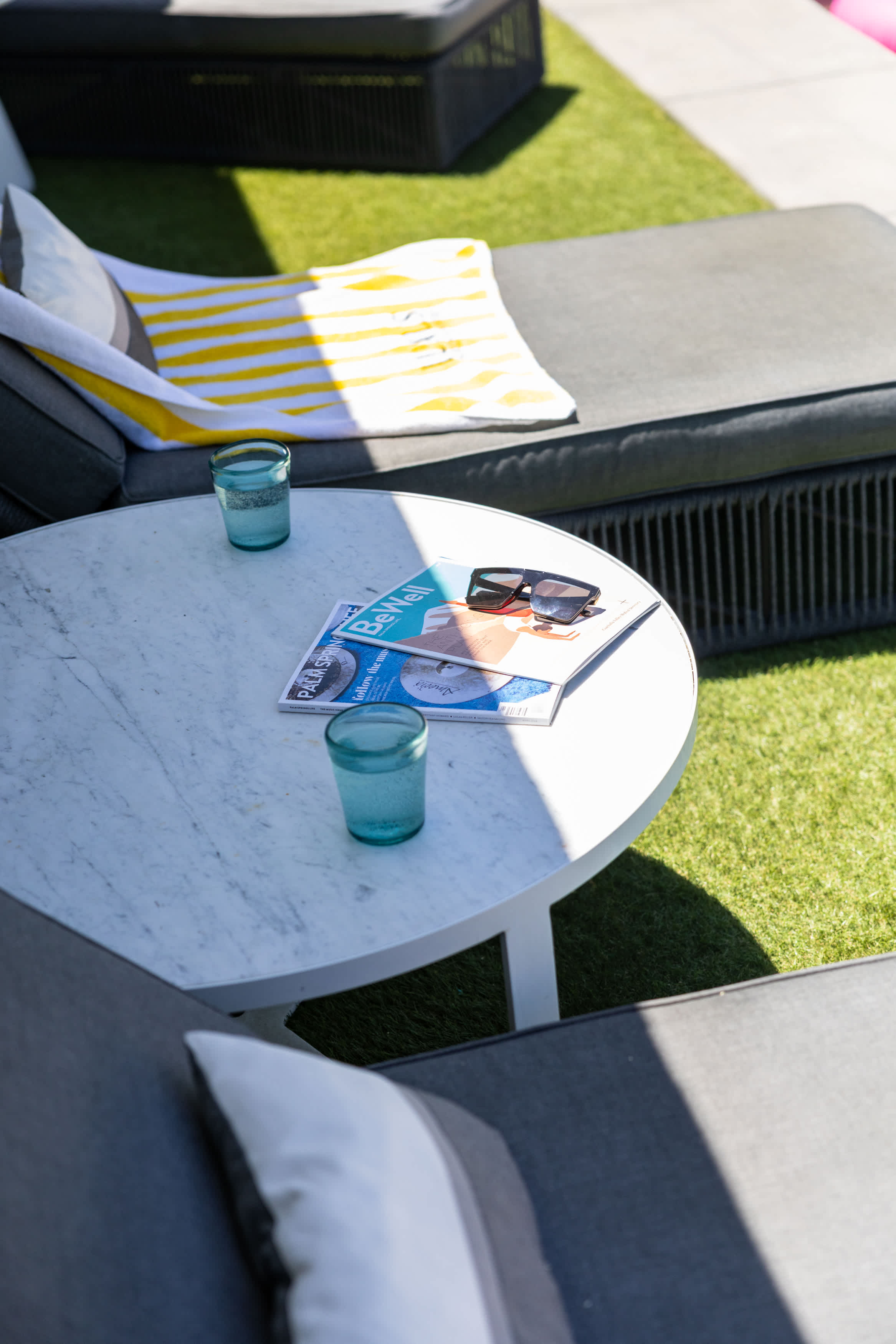 Patio | Desert Charmer in Palm Springs, California by Luxus Vacation Properties