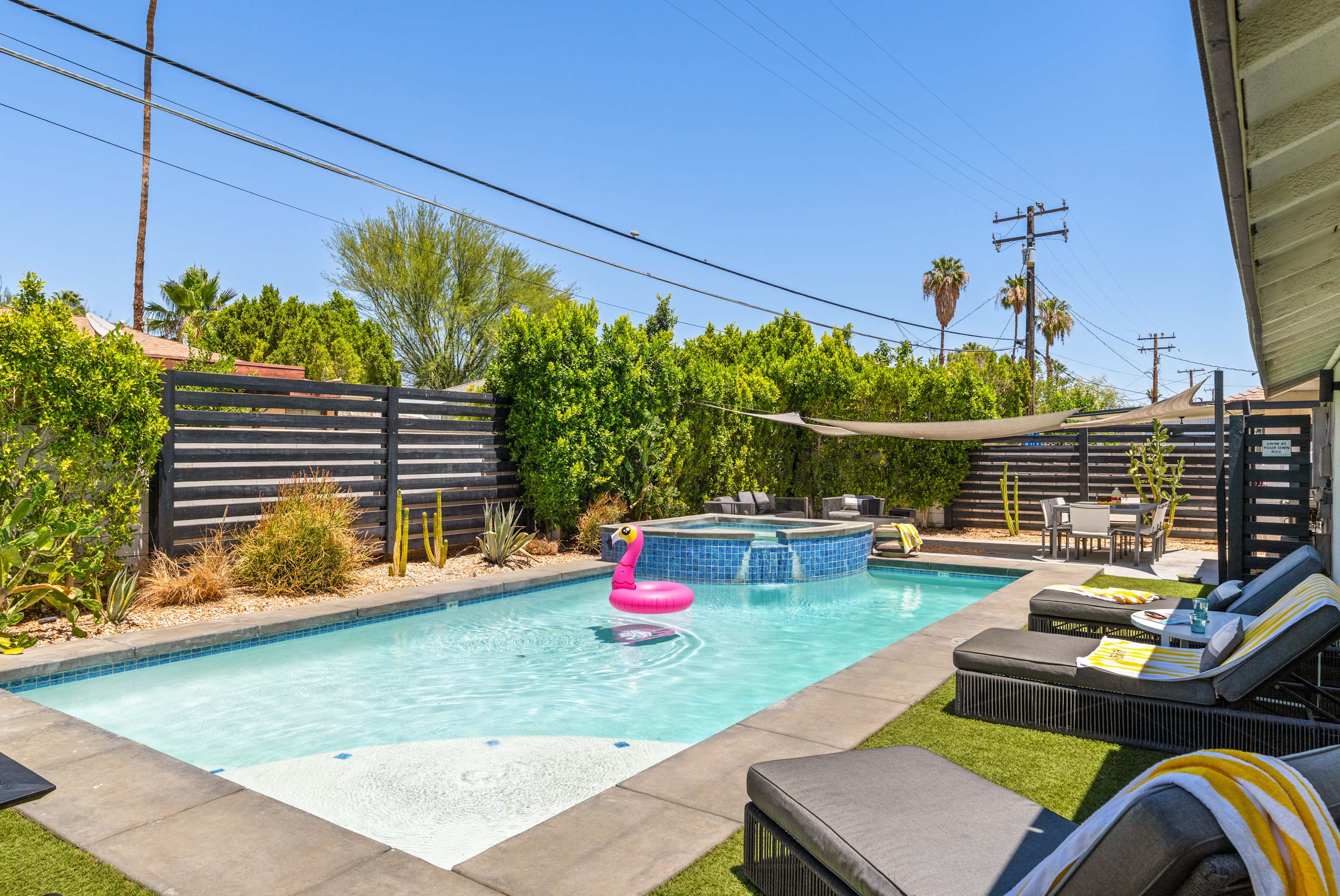 Pool | Desert Charmer in Palm Springs, California by Luxus Vacation Properties