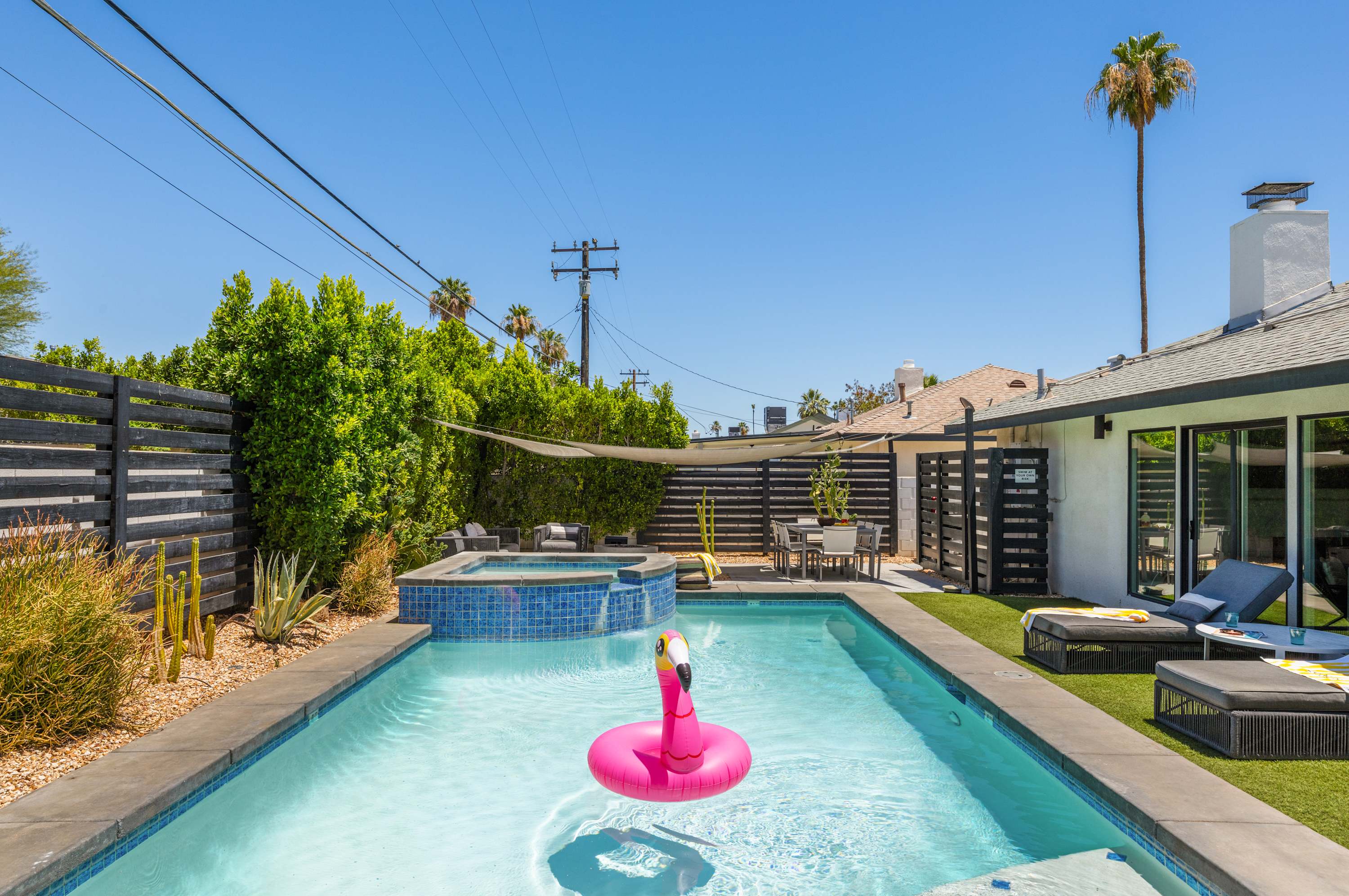Pool | Desert Charmer in Palm Springs, California by Luxus Vacation Properties