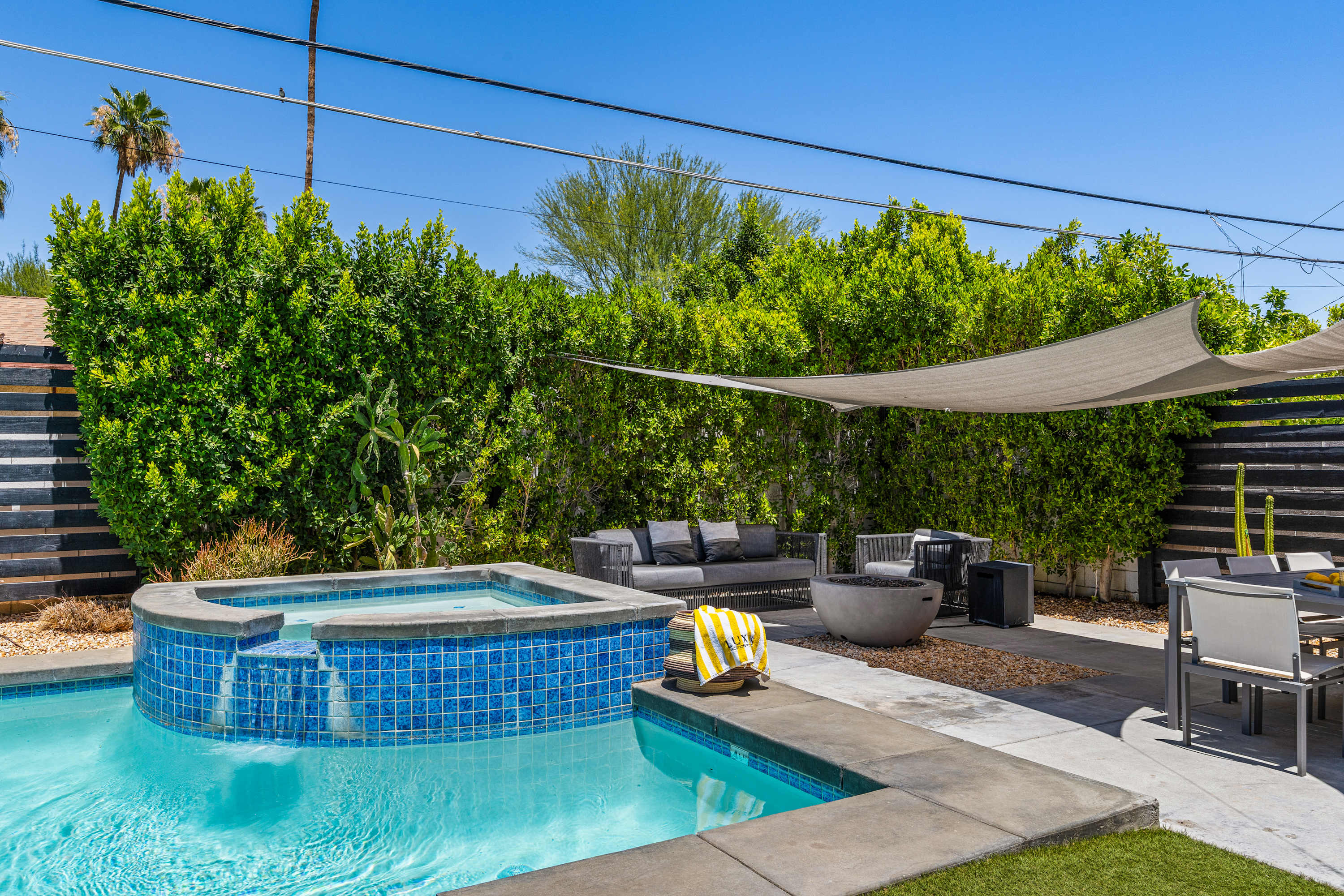 Pool | Desert Charmer in Palm Springs, California by Luxus Vacation Properties