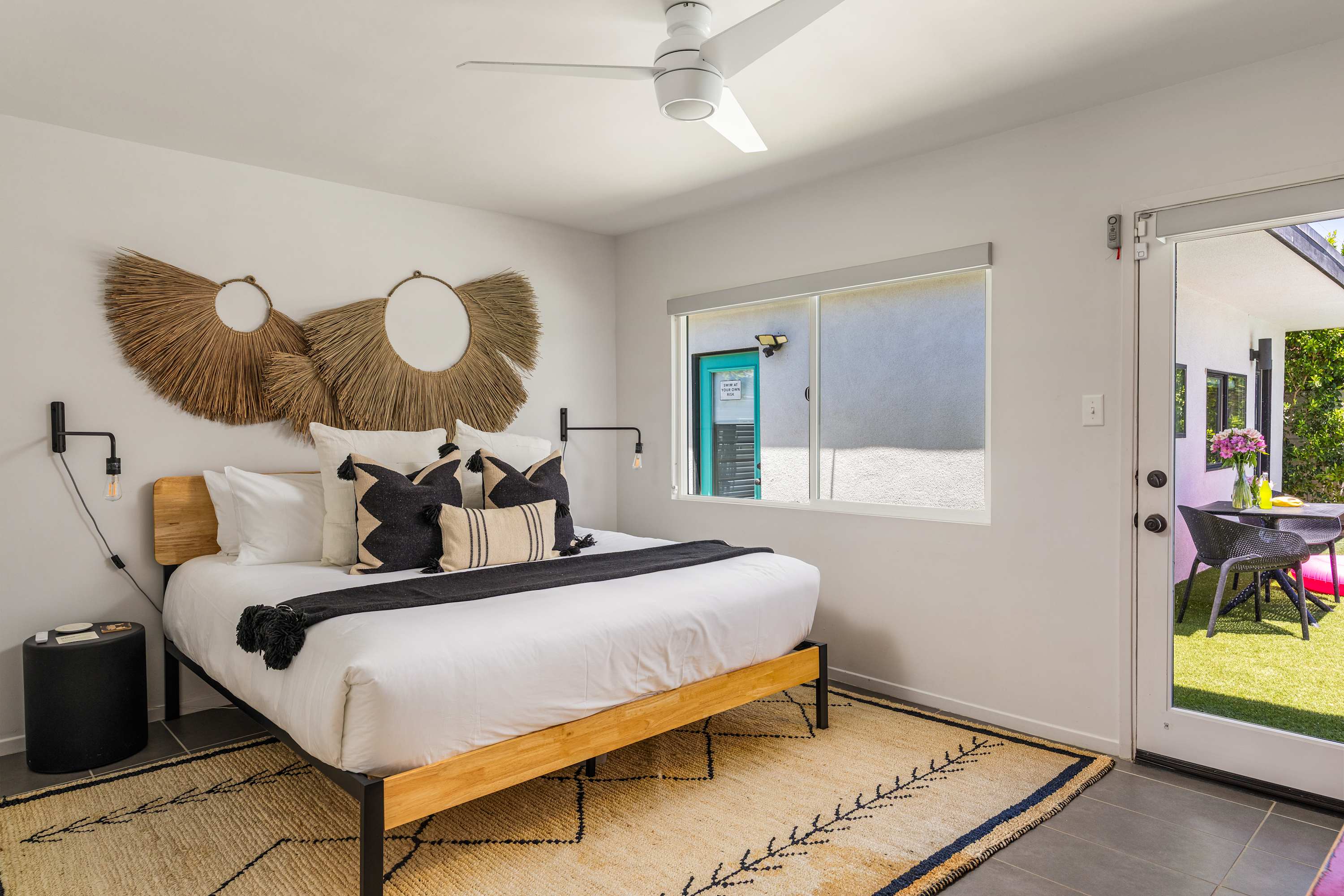 Bedroom 2 | Desert Charmer in Palm Springs, California by Luxus Vacation Properties