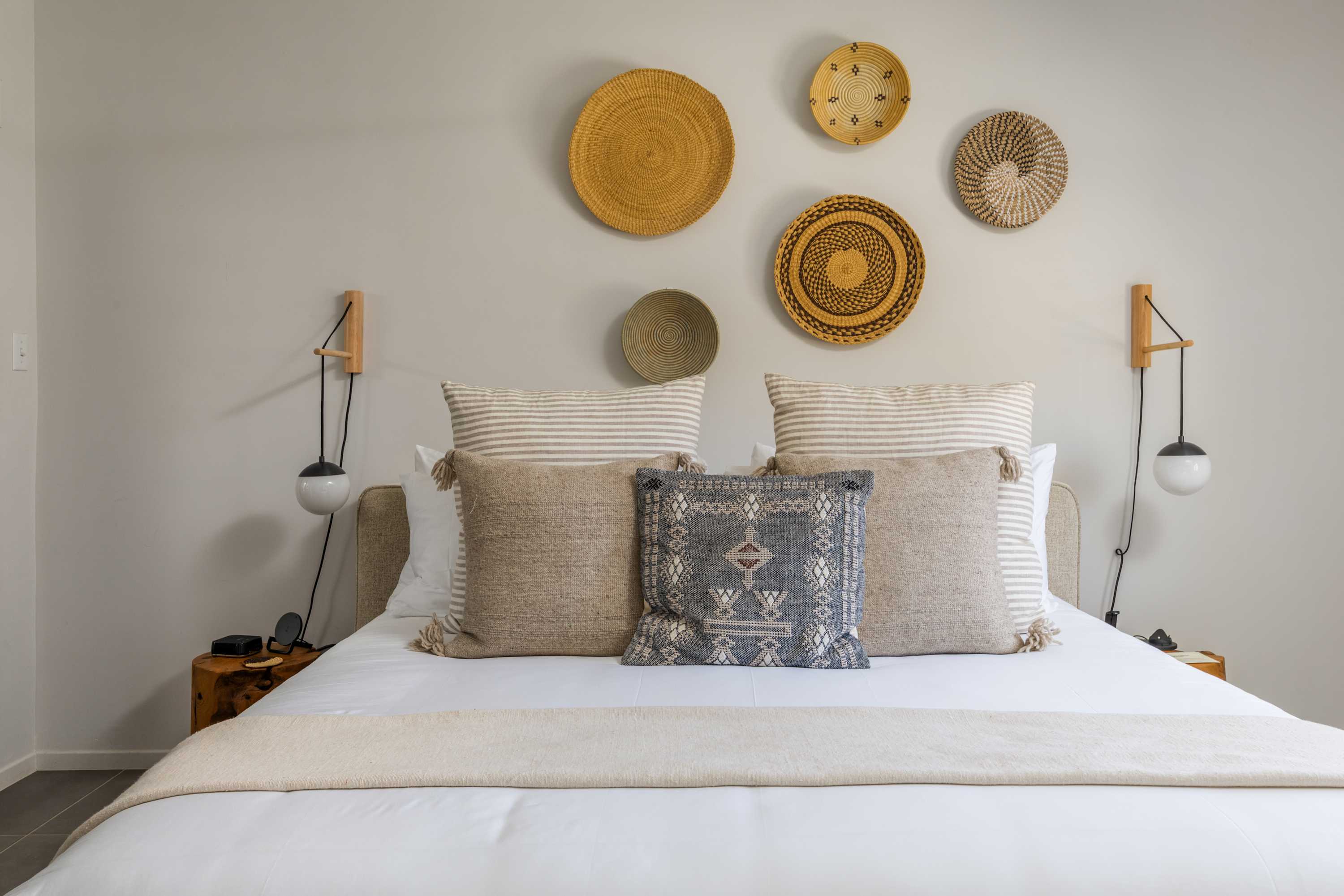 Primary Bedroom | Desert Charmer in Palm Springs, California by Luxus Vacation Properties