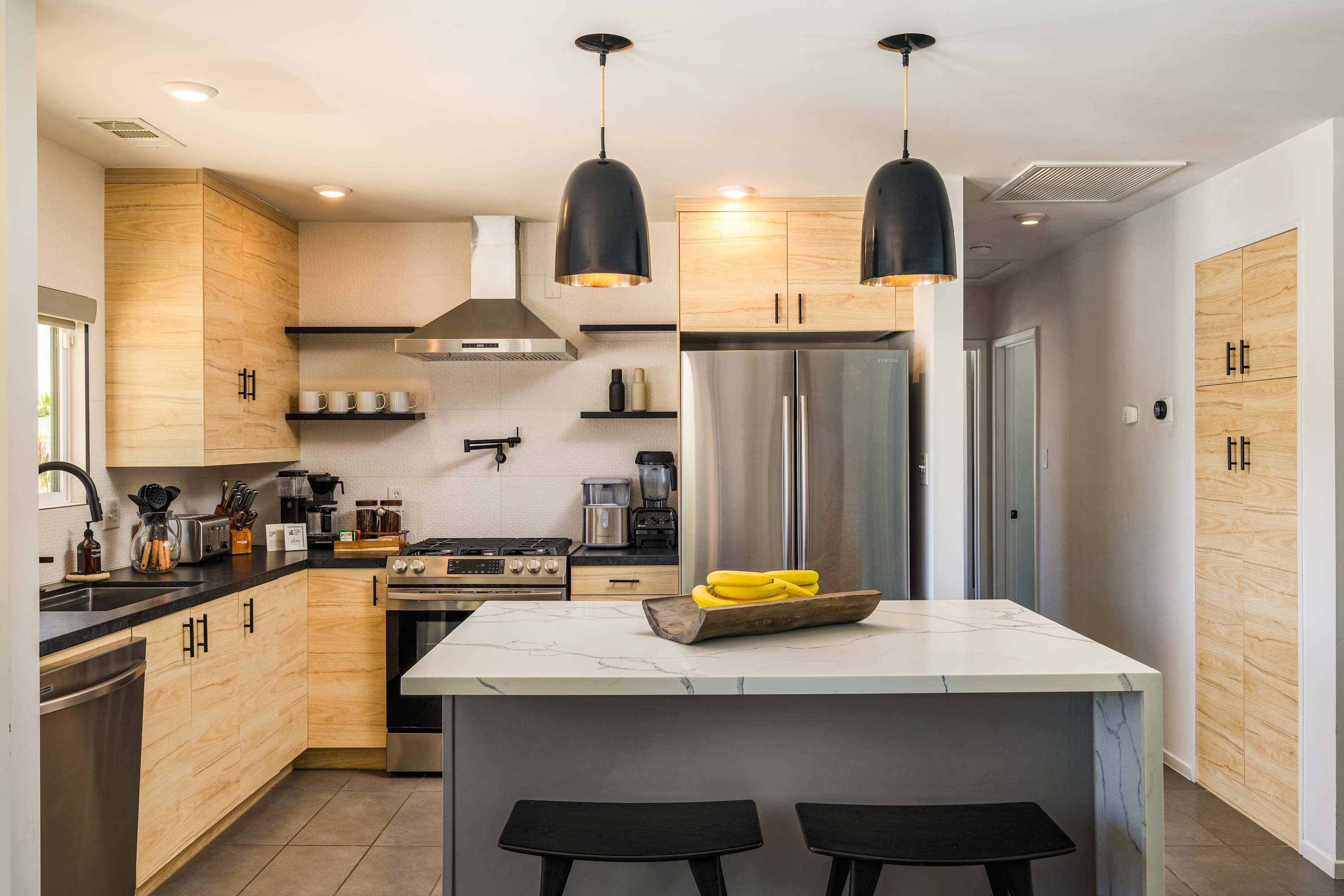 Kitchen | Desert Charmer in Palm Springs, California by Luxus Vacation Properties