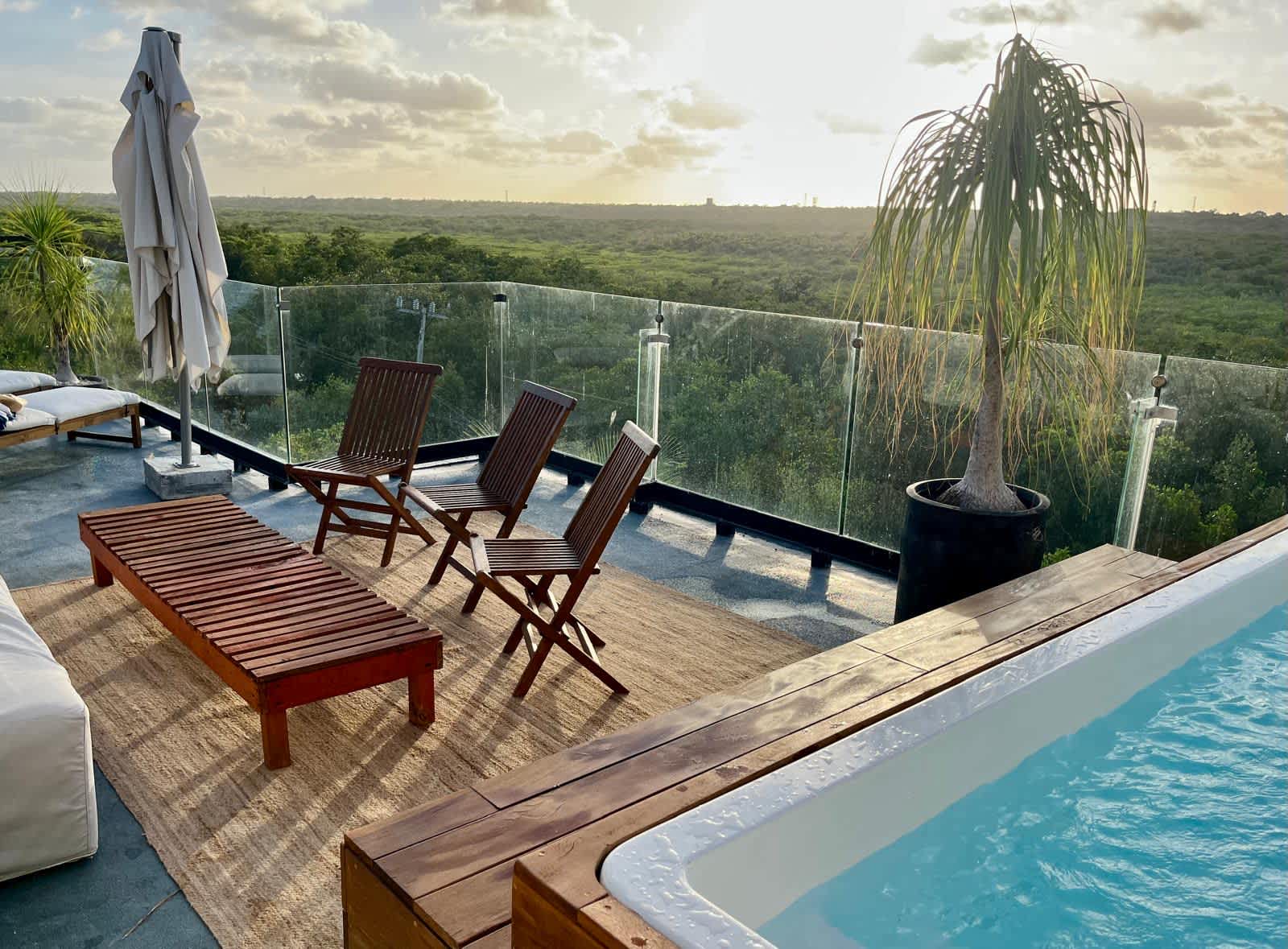 The perfect setting for sunrise and sunset